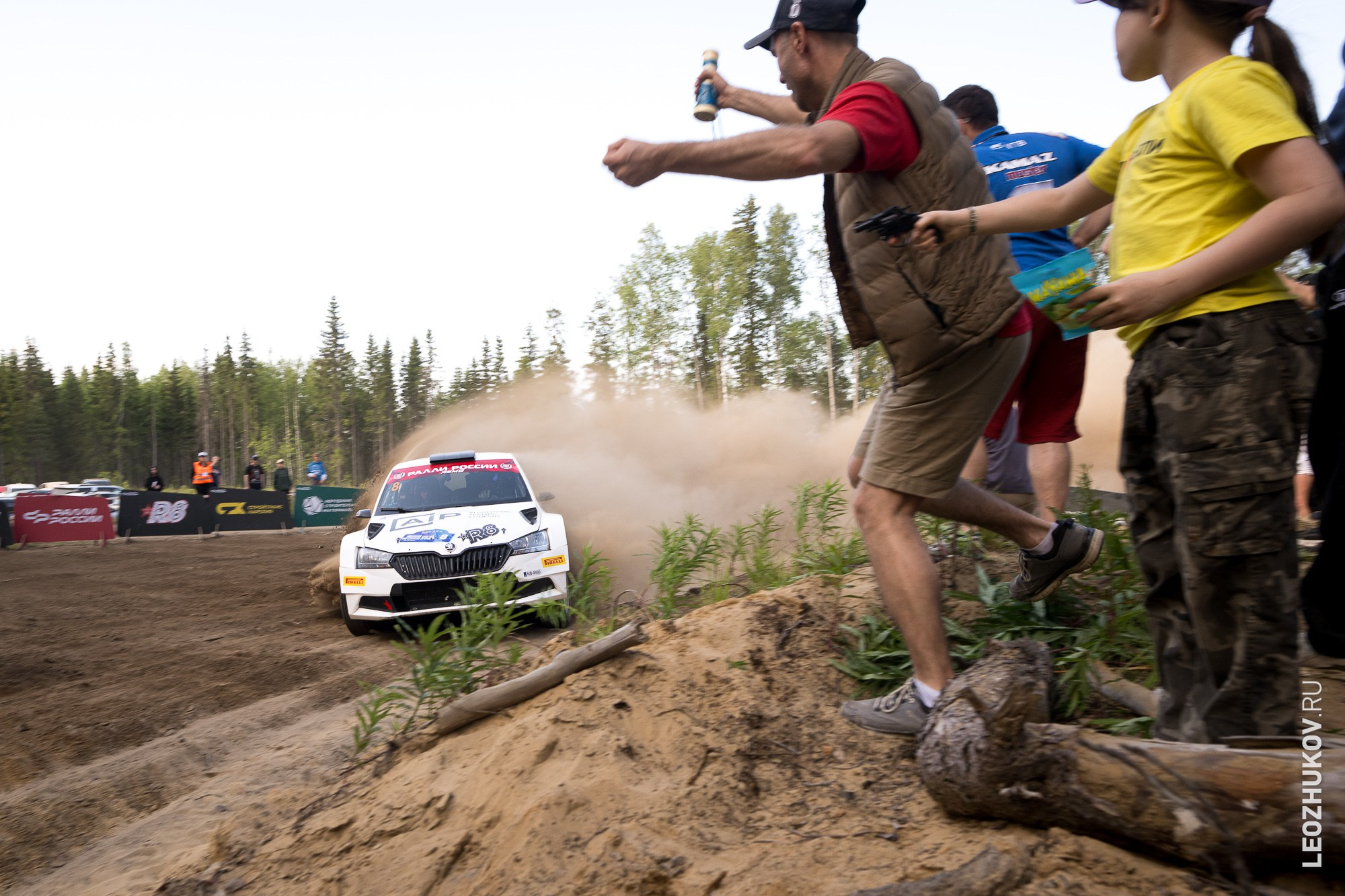 White nights rally 2025. Sports photographer Leonid Zhukov