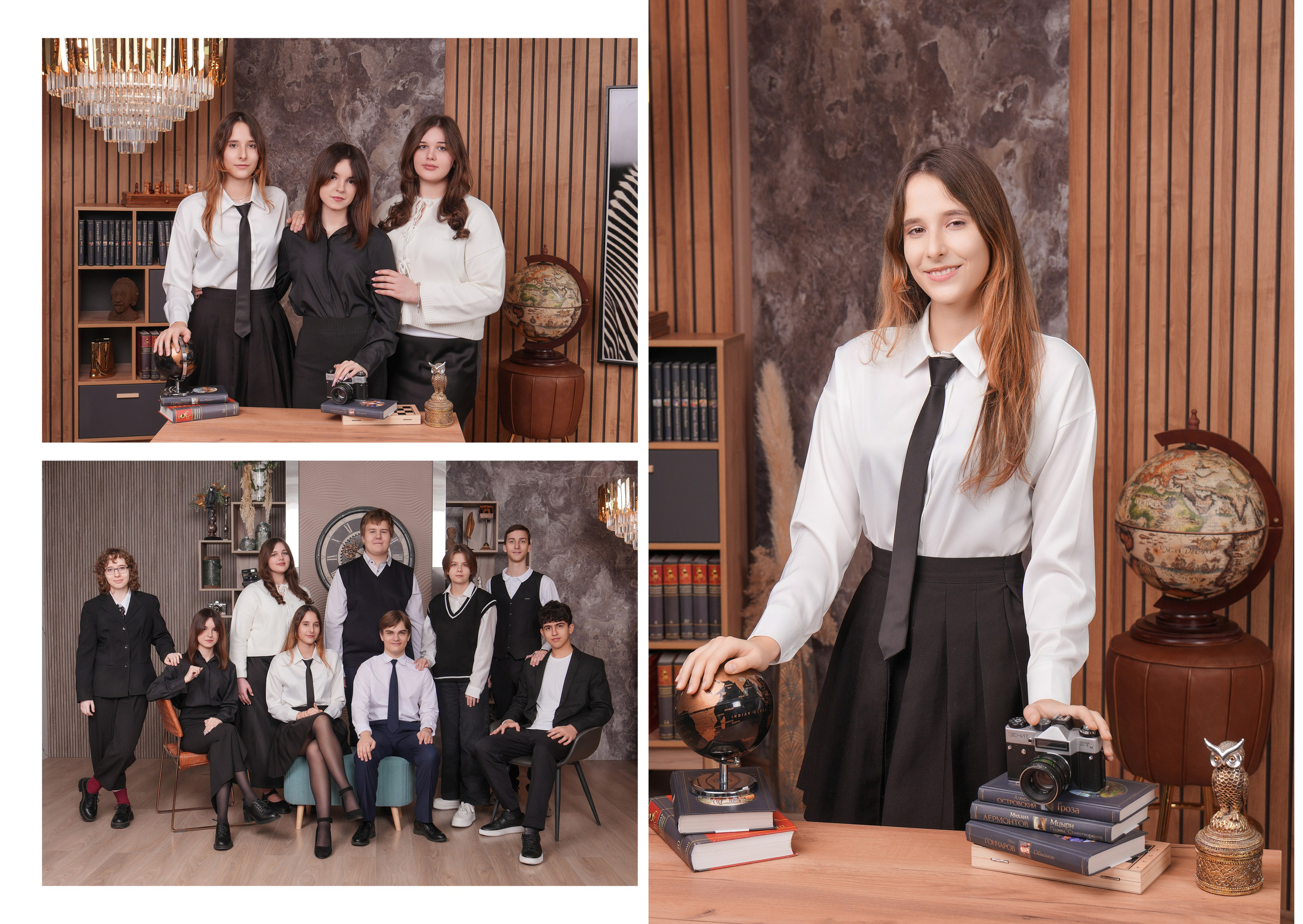 ГИМНАЗИЯ 82 9 Д. Красивый выпускной альбом в Краснодаре