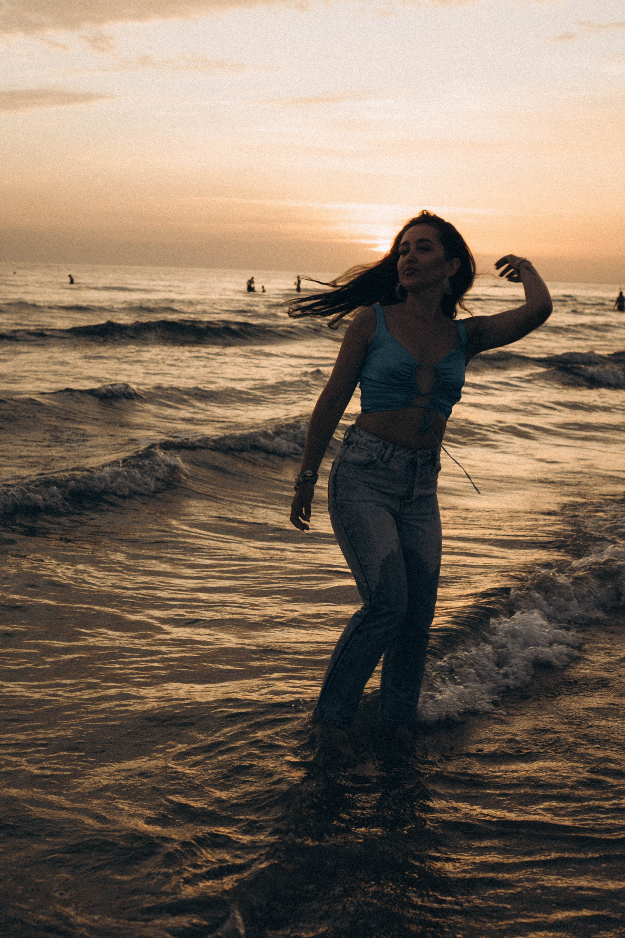 Июльский вечер на берегу черного моря. Профессиональный фотограф, Санкт-Петербург — Виктория Богомолова