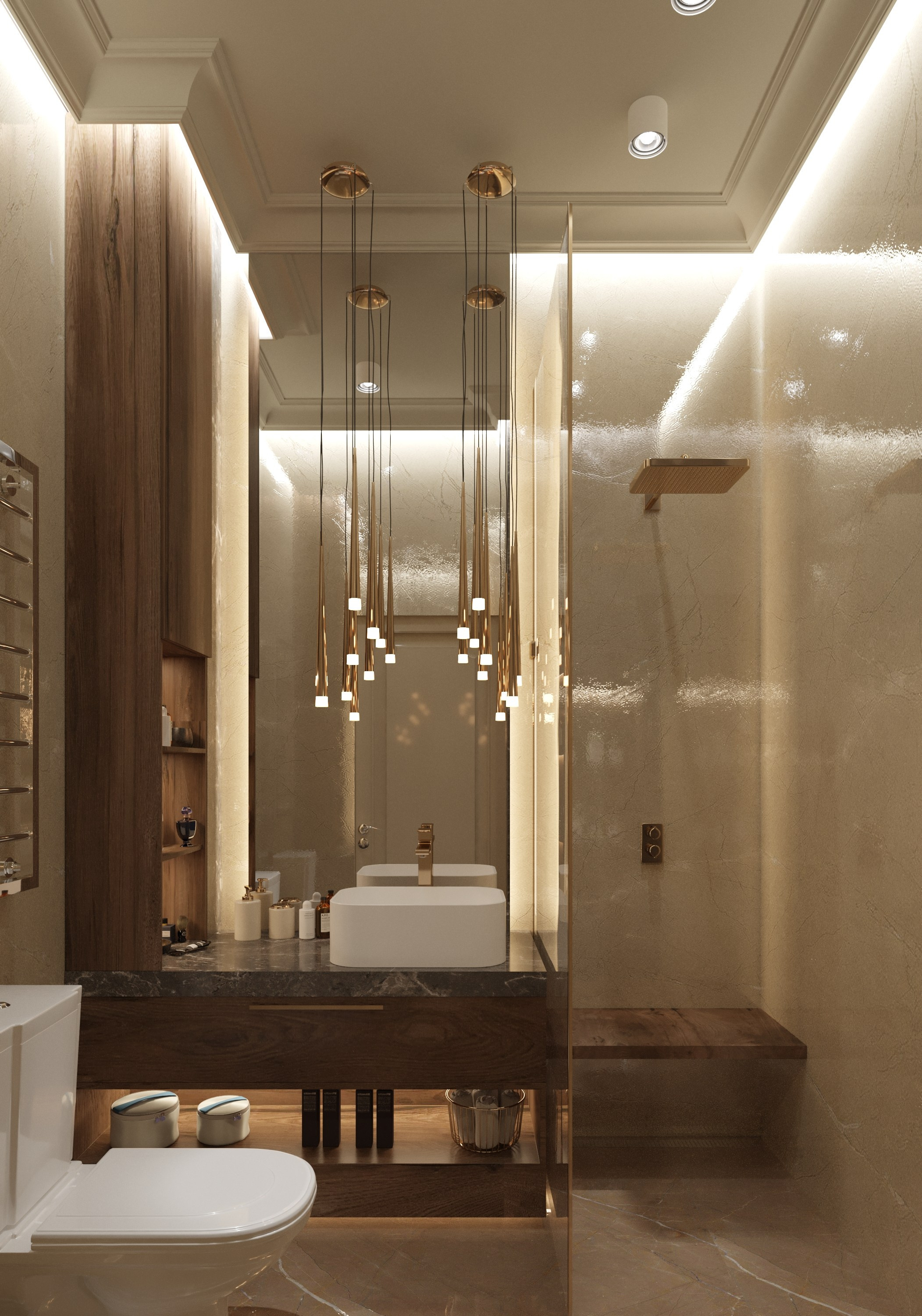 Интерьер частного жилого дома