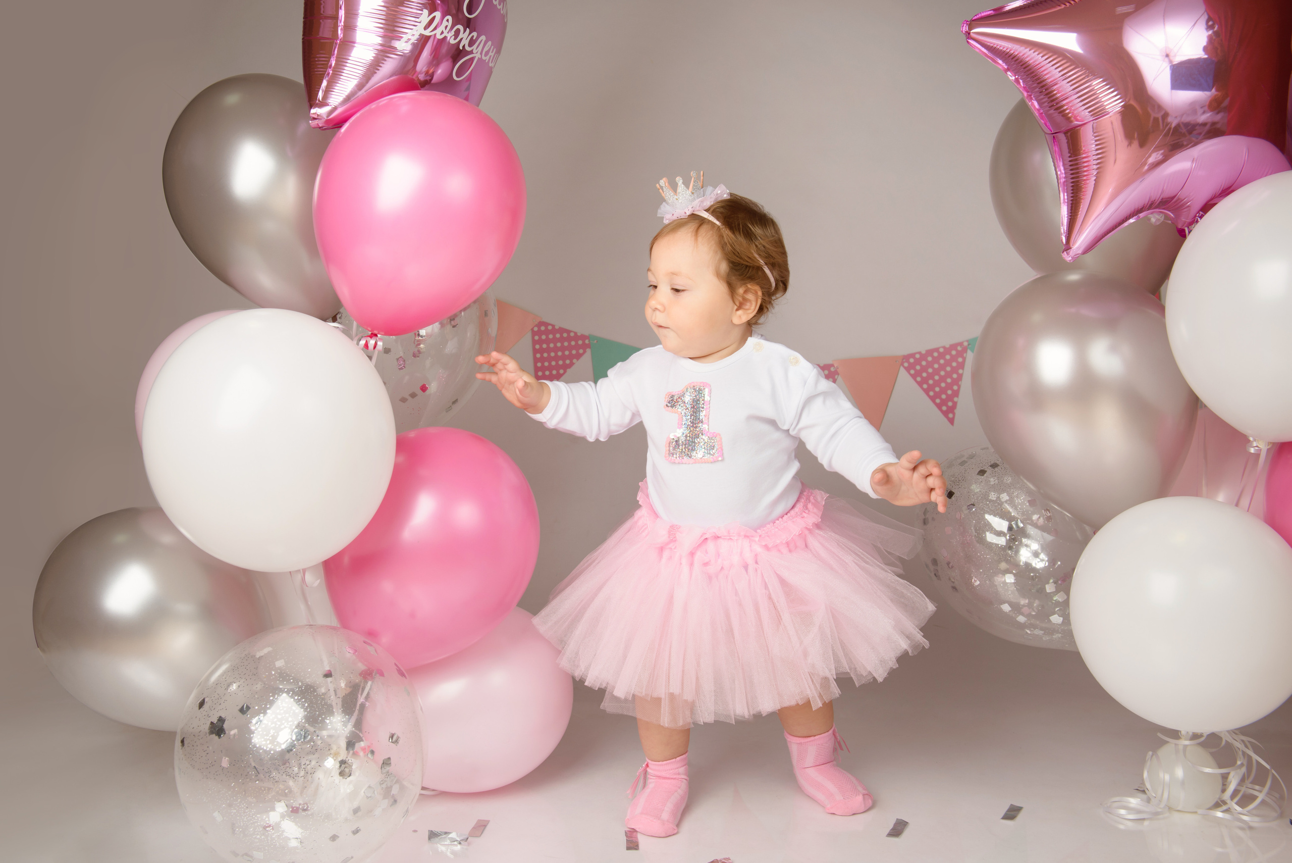 Полине годик. Детский и семейный фотограф в г. Крымске