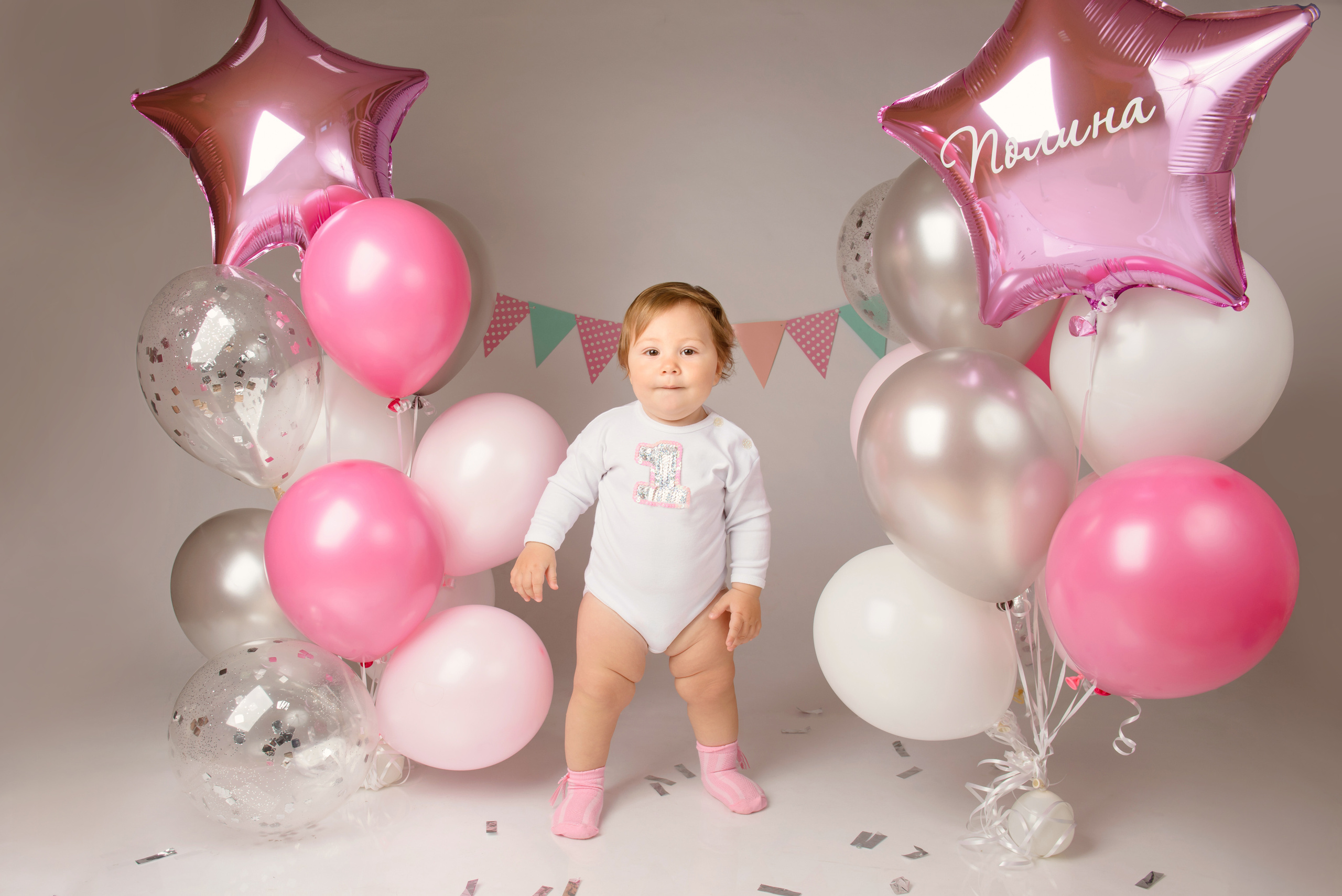 Полине годик. Детский и семейный фотограф в г. Крымске