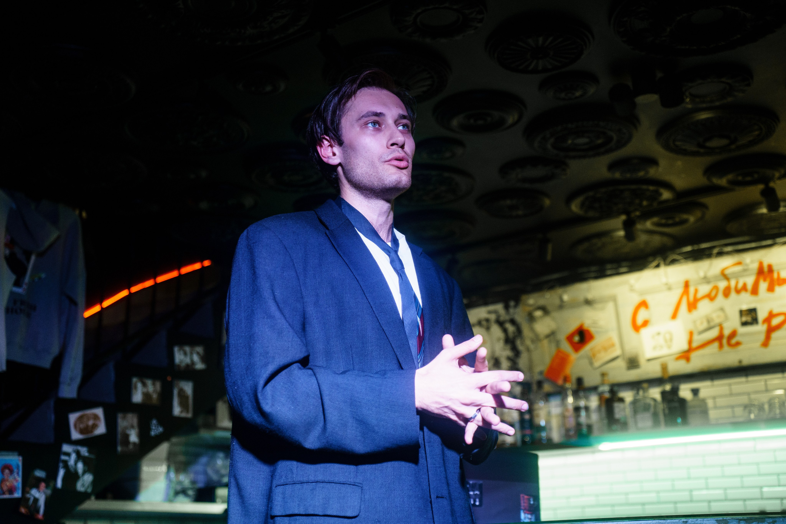 Проект «Поэзия за Углом». Театральная постановка. Бар разбитых сердец. Концертный и репортажный фотограф в Санкт-Петербурге Слава Пахомов