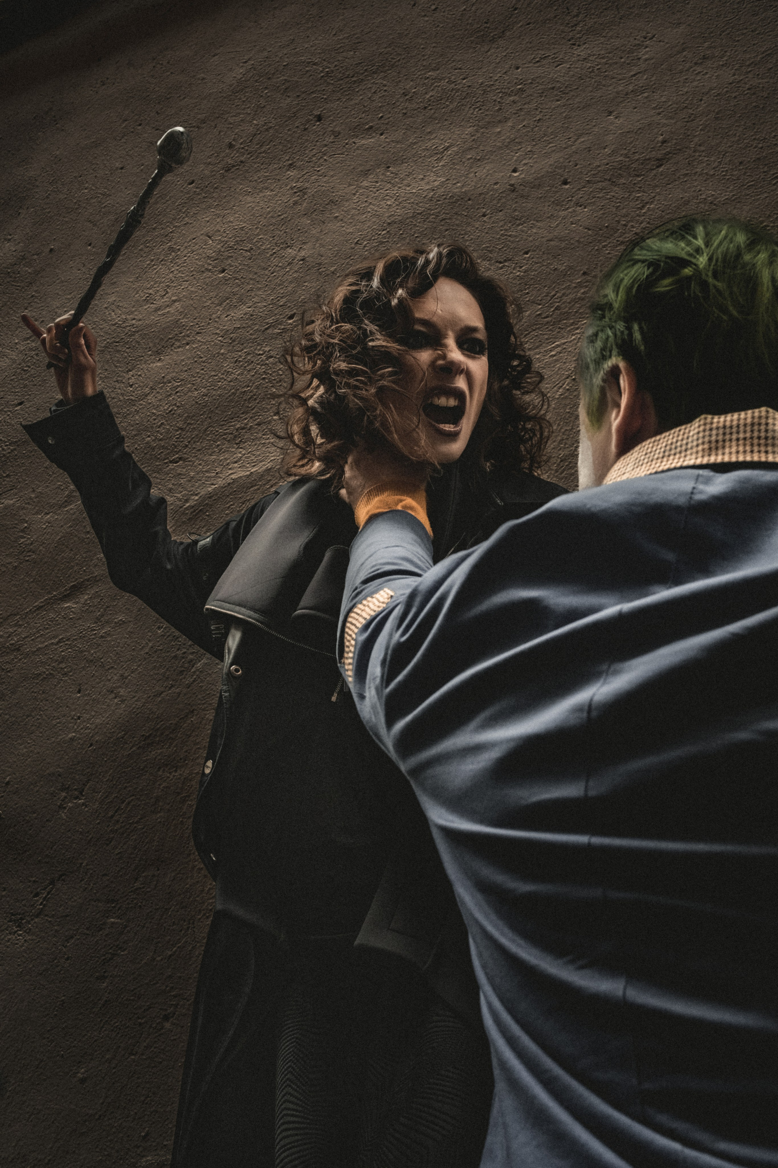 Схватка Джокера и Беллатрисы Лестрейндж. Портретный фотограф в Москве Виталий Сабирзянов