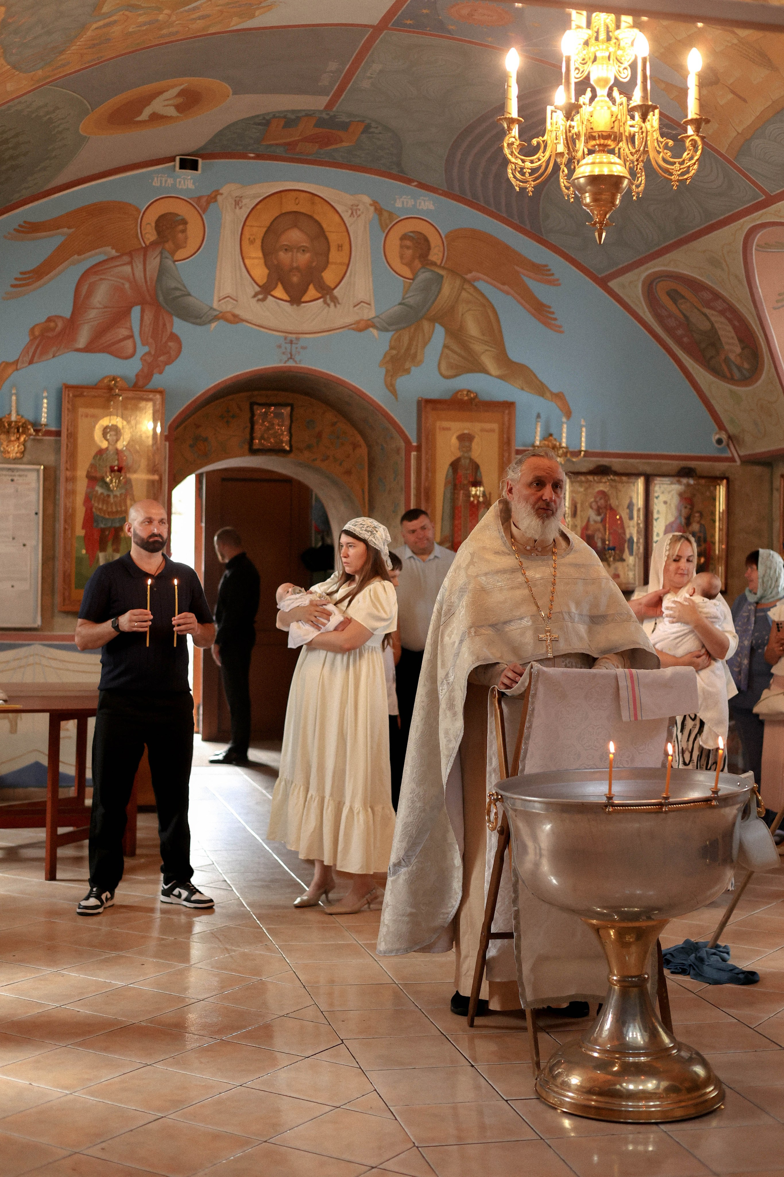 Крещение Софии. Фотограф Анастасия Кувшинова Москва