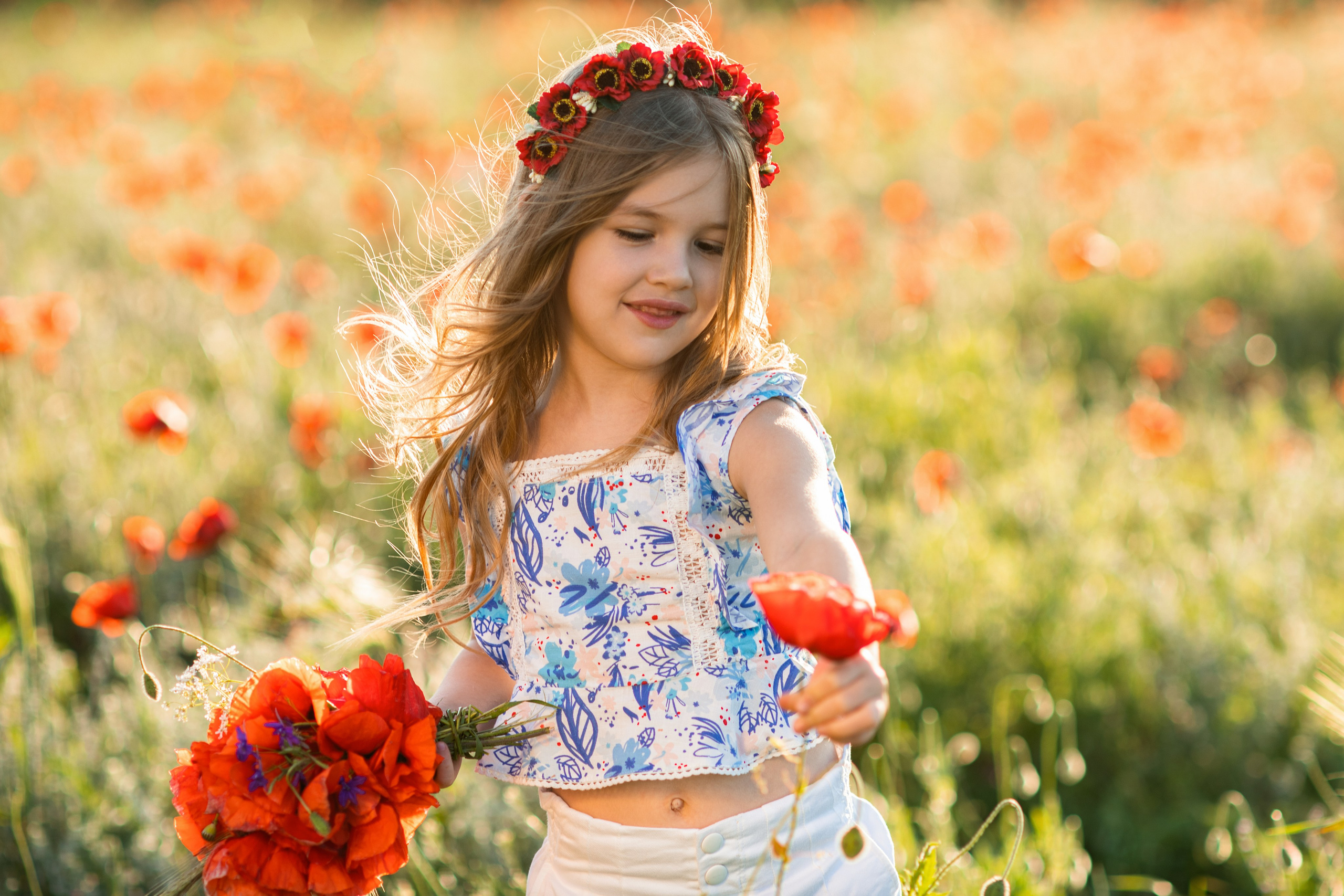 Букет маков. Летняя коллекция Cinderella. Съёмки для брендов в Крыму / Стилист / Продюсер / Женя Мамай