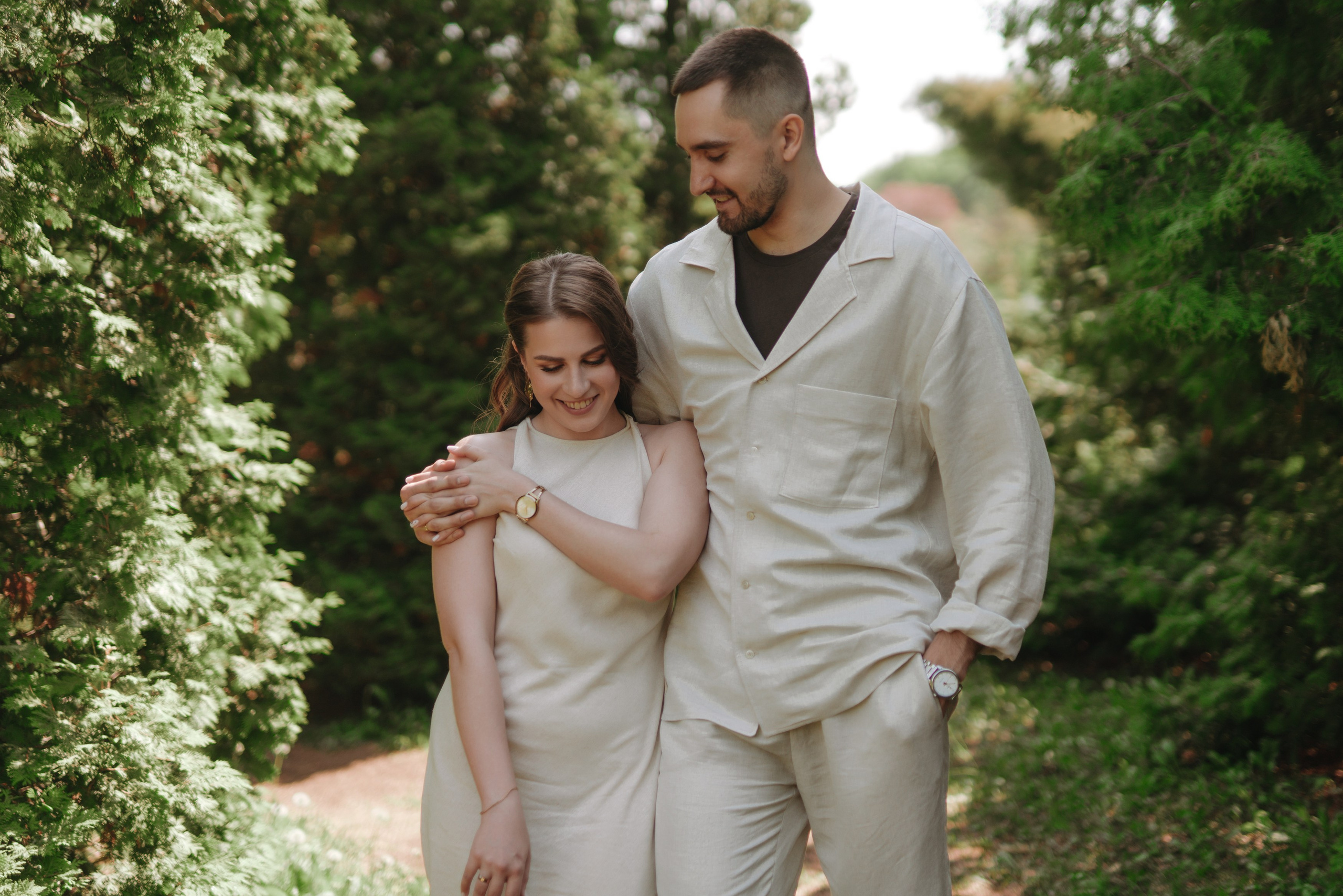 СВАДЕБНАЯ ФОТОСЕССИЯ БОТАНИЧЕСКИЙ САД УФА