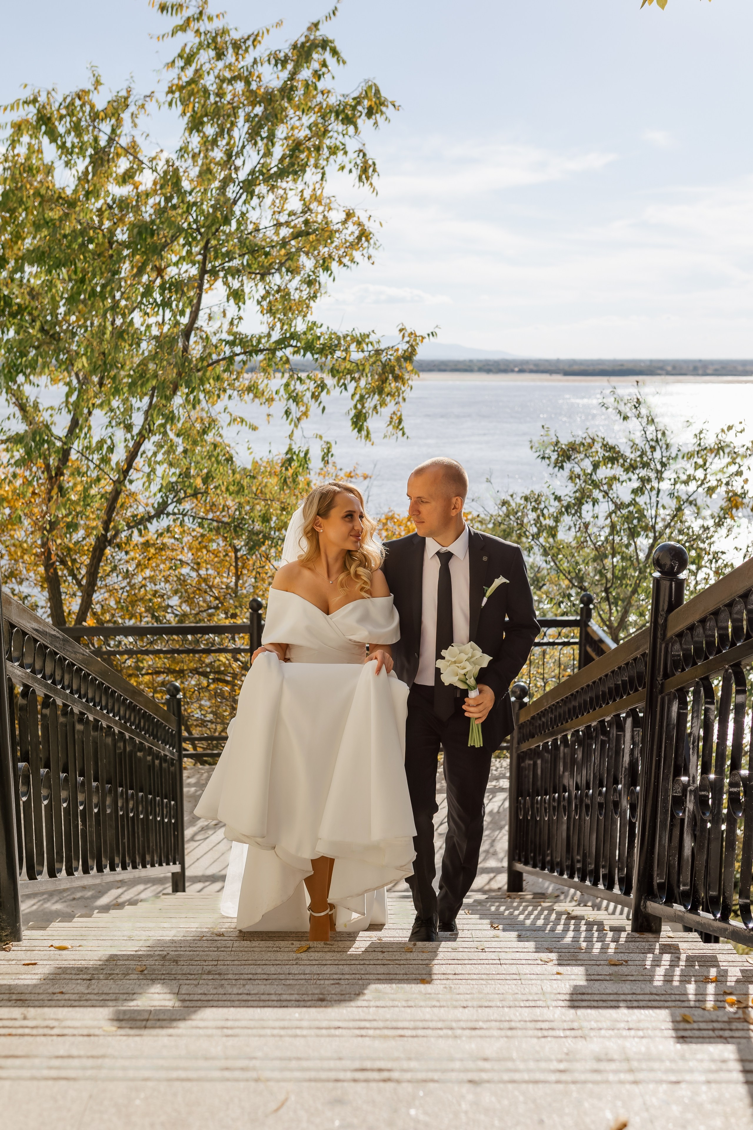 Александр и Галина. Прогулка. Свадебный фотограф в Хабаровске