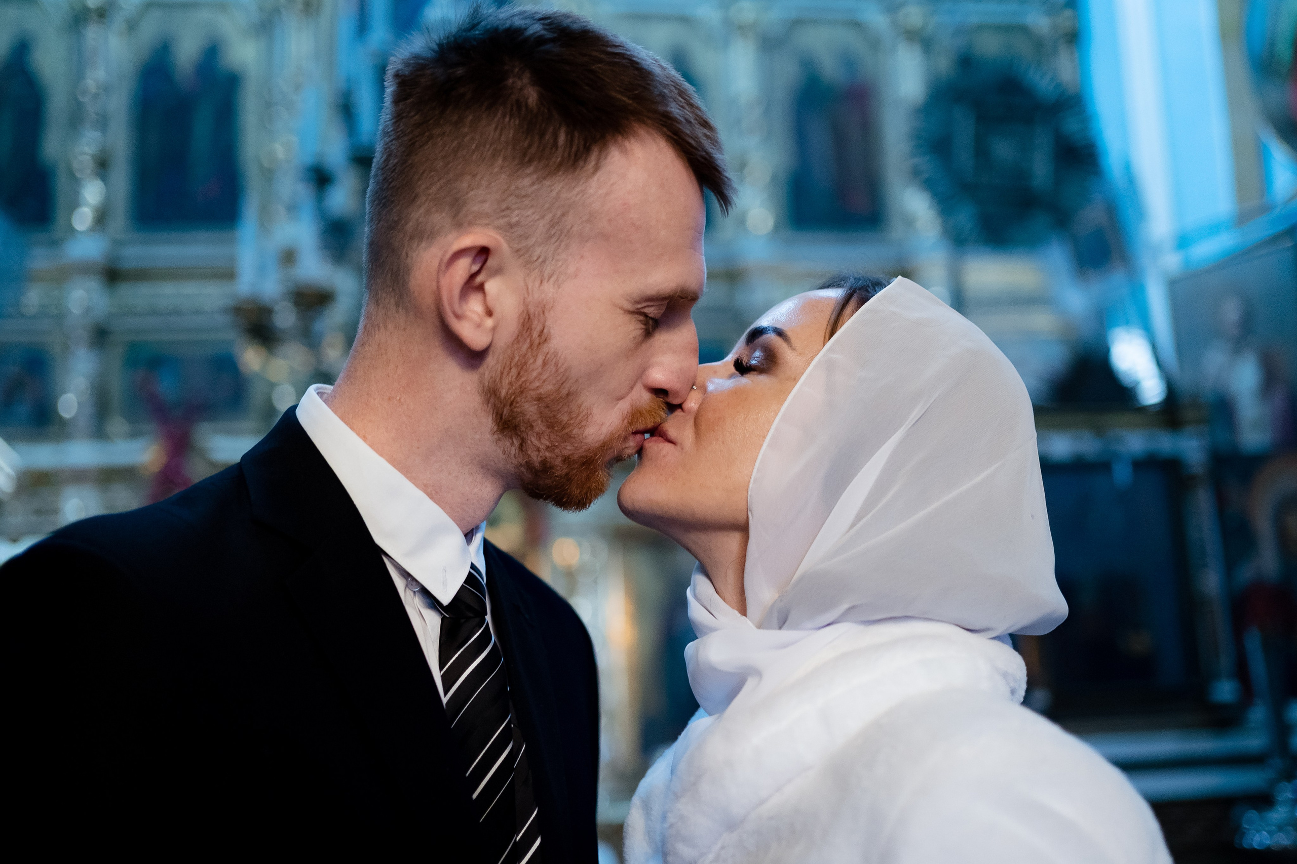 Венчание Анны и Олега. Семейный фотограф Варвара Сорока в городе Москве