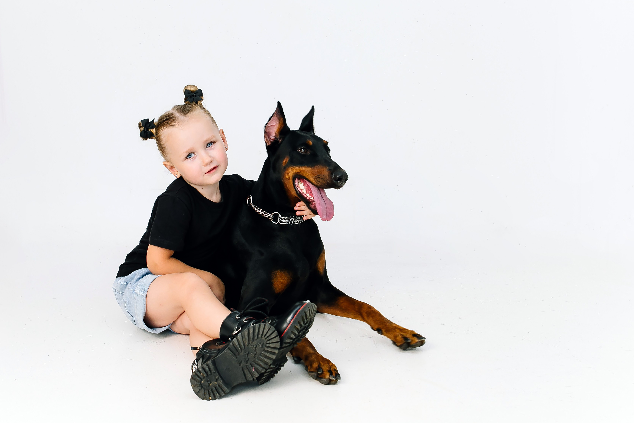 Фотопроект с доберманом. Свадебный и семейный фотограф в Краснодаре Илонна Ковалева