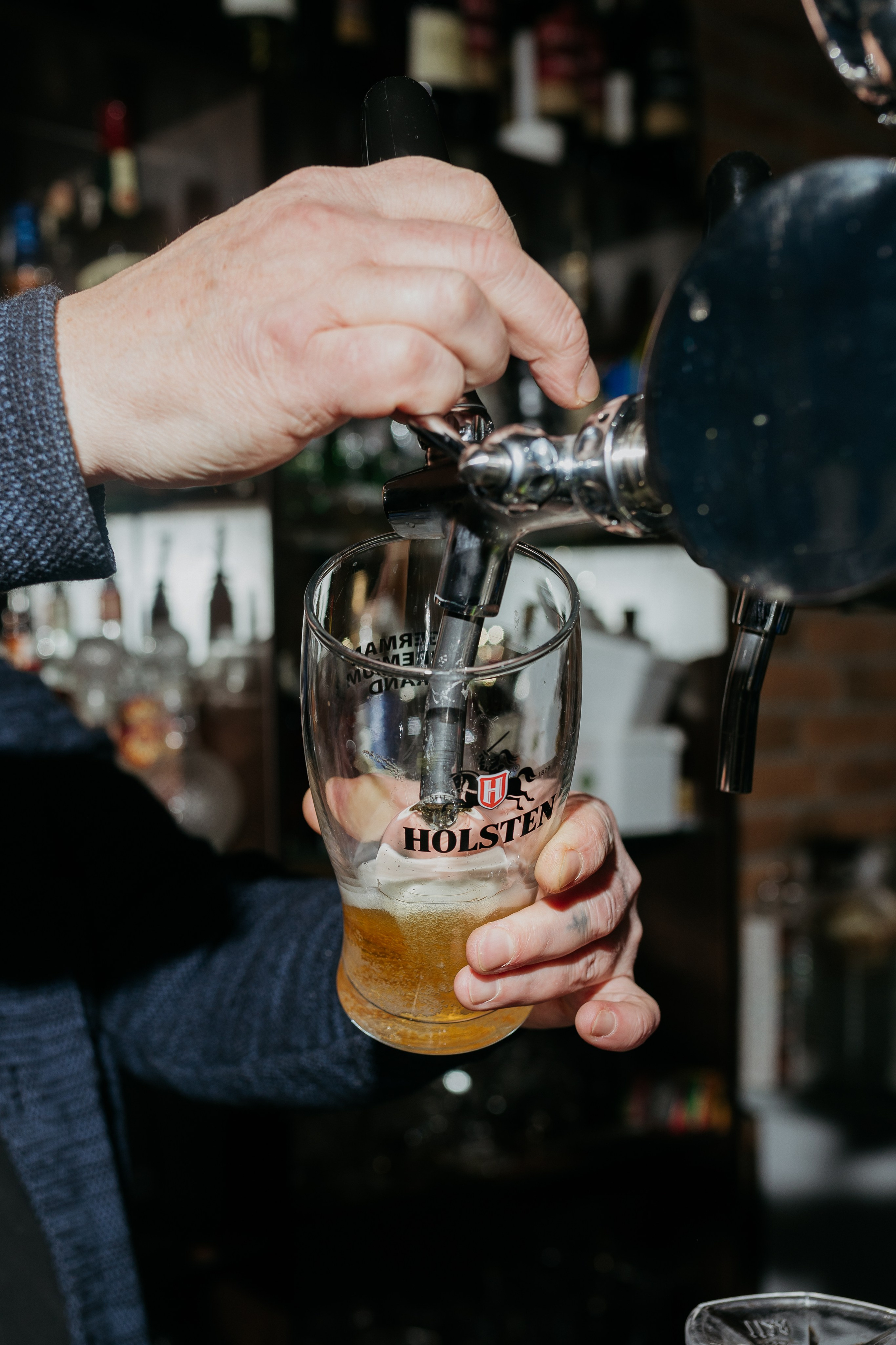 Grimbergen Pub. Fashion-фотограф Желеуов Дулат