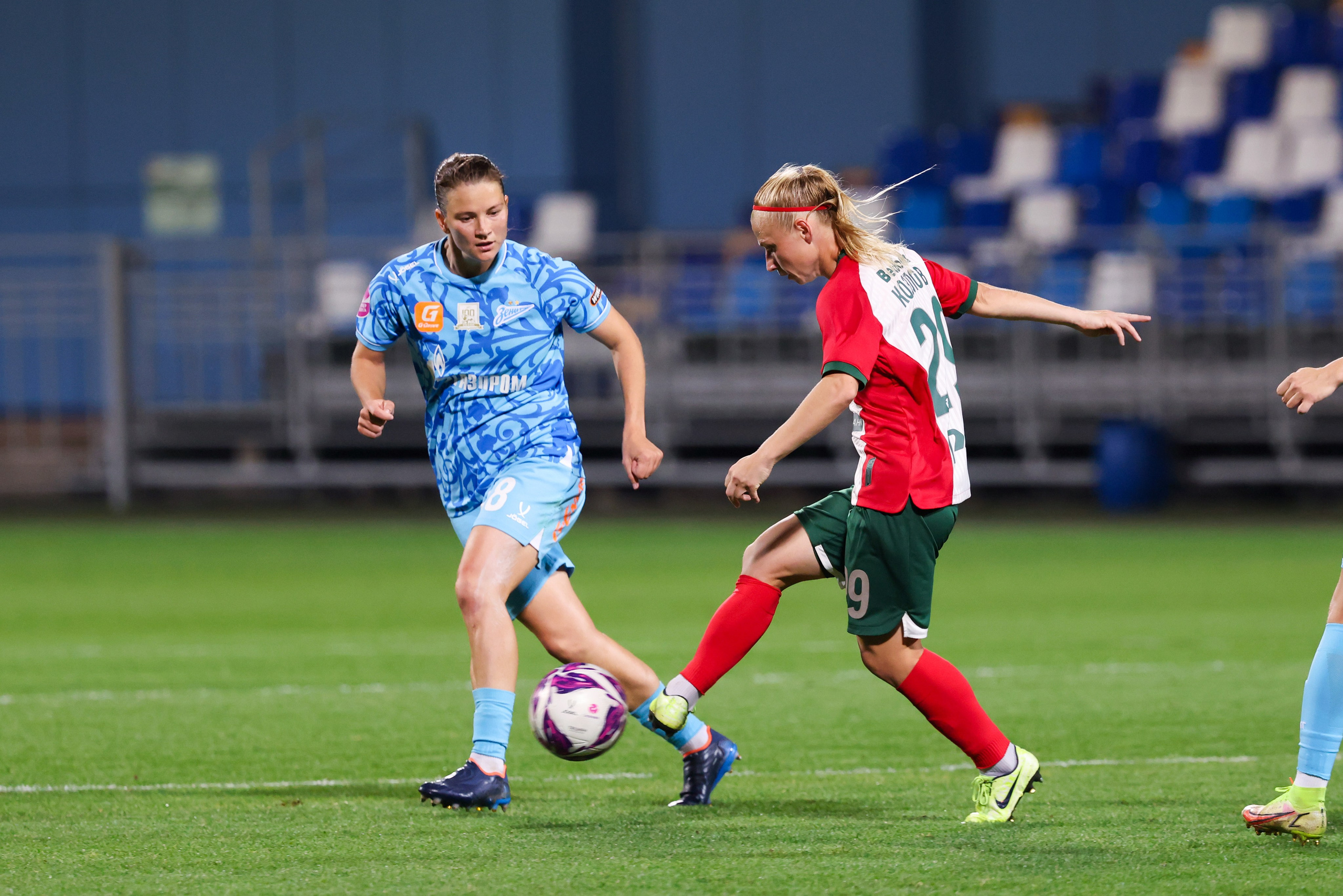 ЖФК «Зенит» — ЖФК «Локомотив» Москва Winline Кубок России 13.09.2025. Спортивный и репортажный фотограф Антон Тереханов