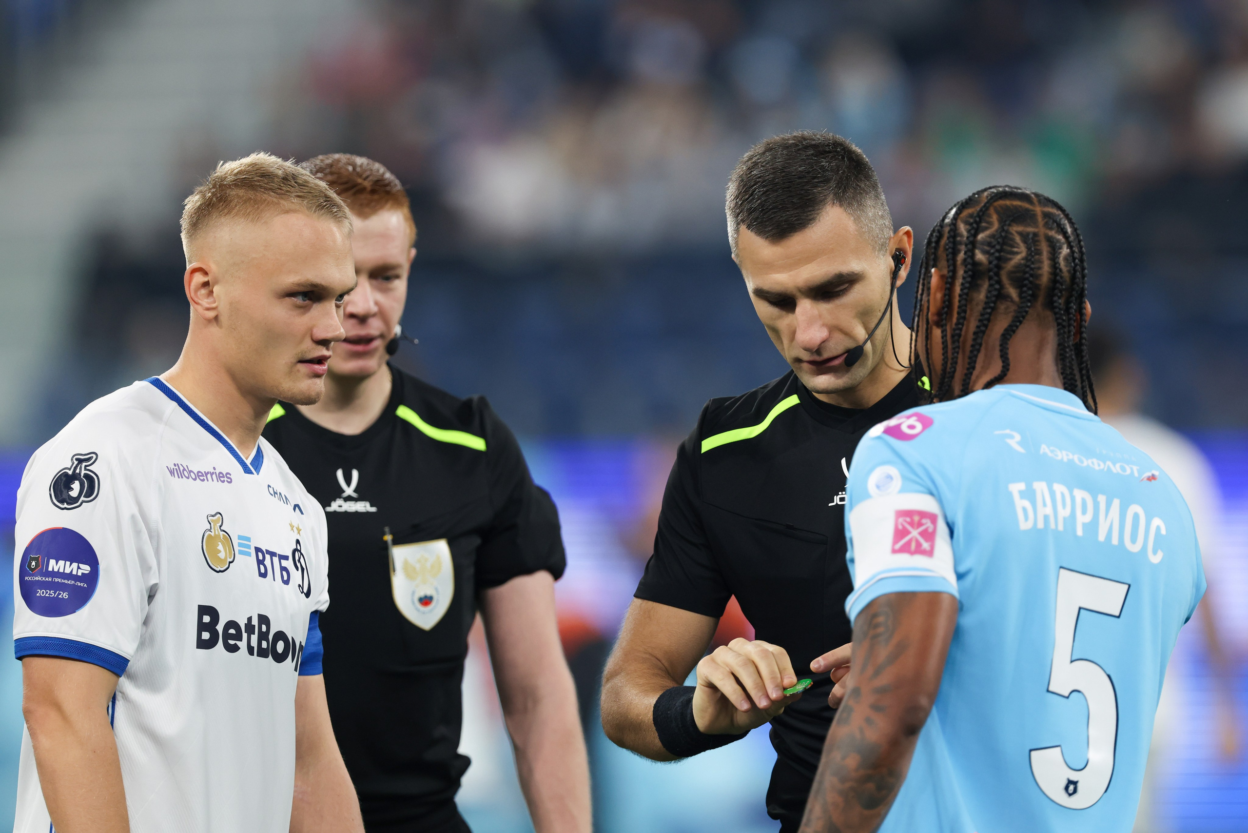 ФК «Зенит» — ФК «Динамо» Москва 26.10.2025. Спортивный и репортажный фотограф Антон Тереханов