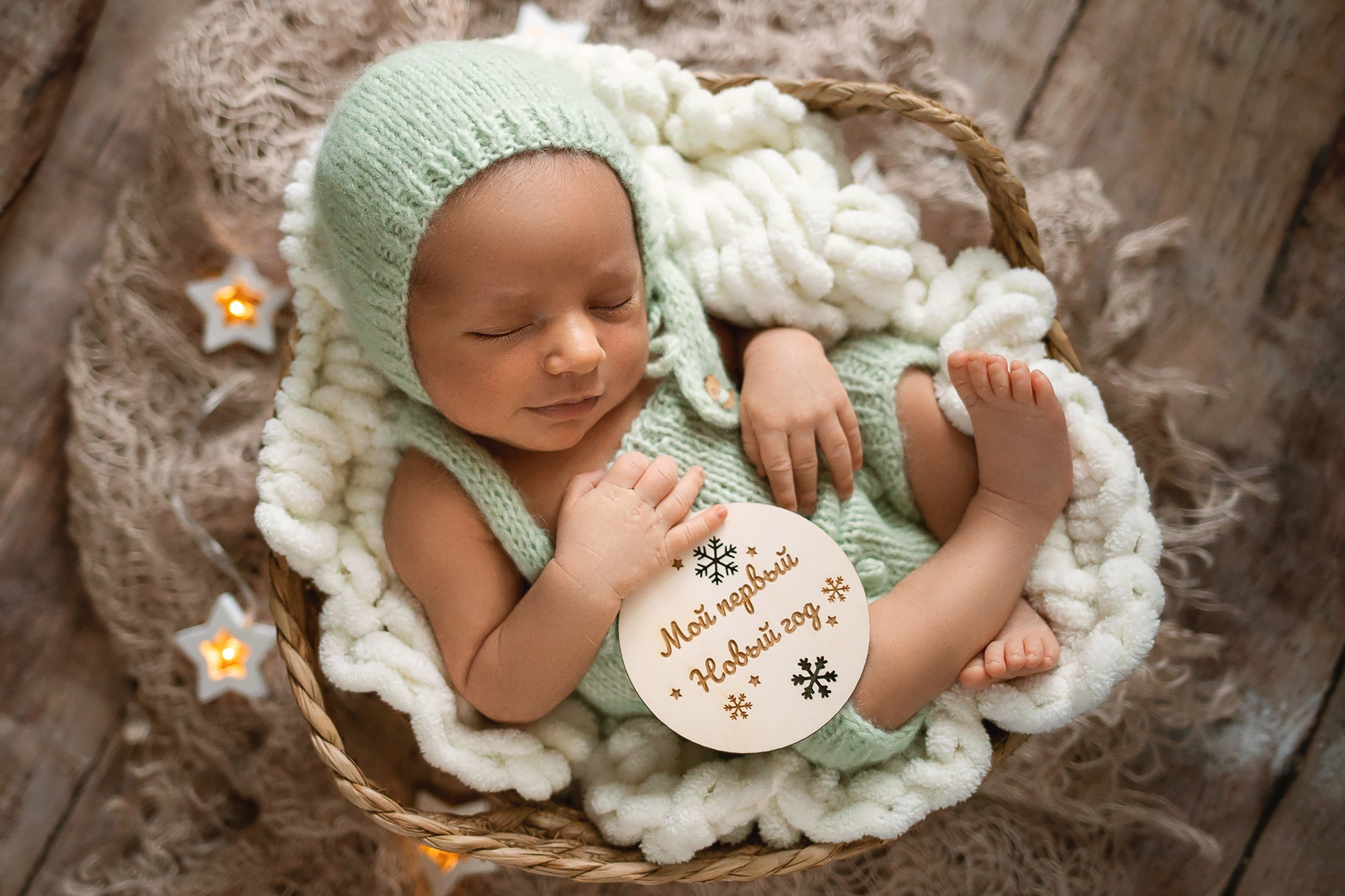 Фотосессия новорожденного. Фотограф новорожденных в Новосибирске