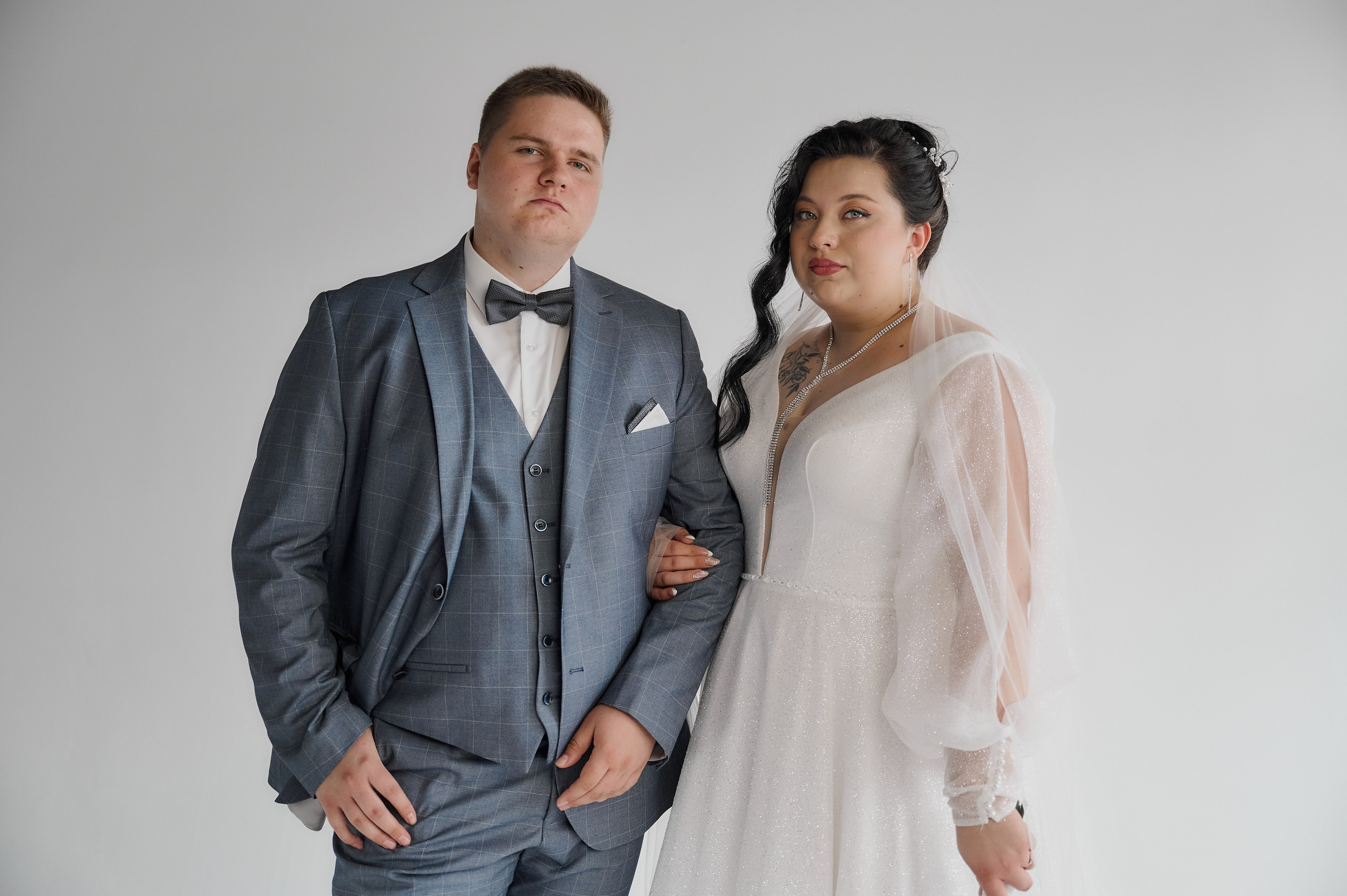 Свадебная фотосессия в студии. Свадебный фотограф в Туле Никита Беляев