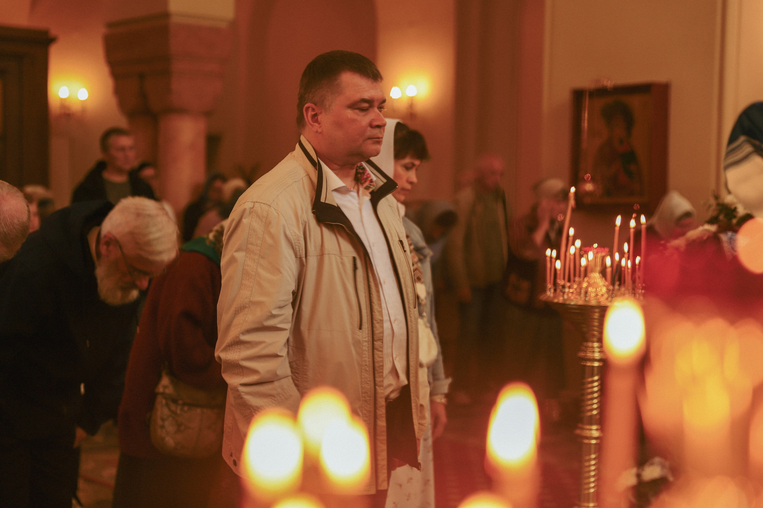 Служба в церкви