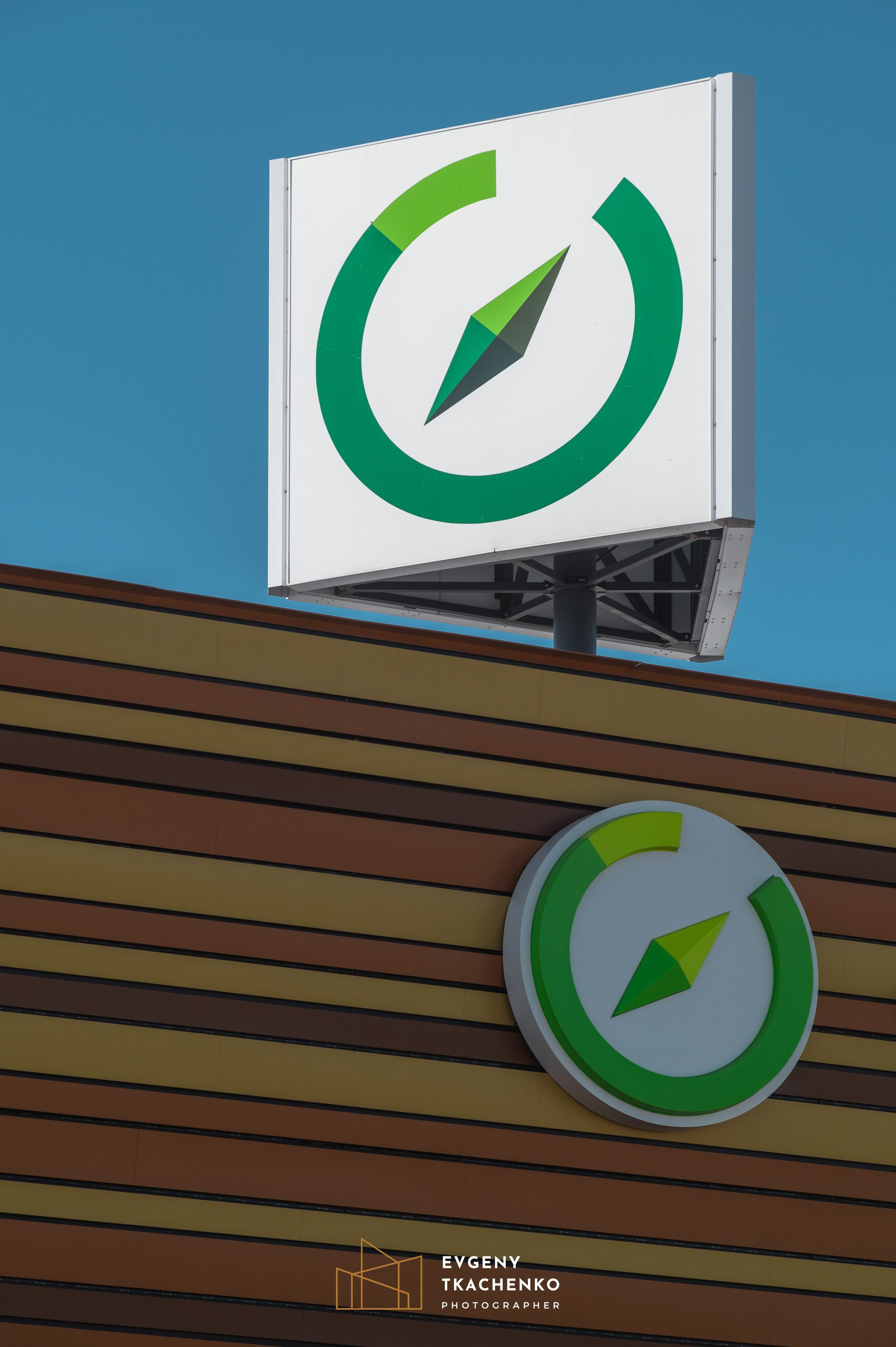 АЗС Compass. Архитектурный и интерьерный фотограф в Казахстане