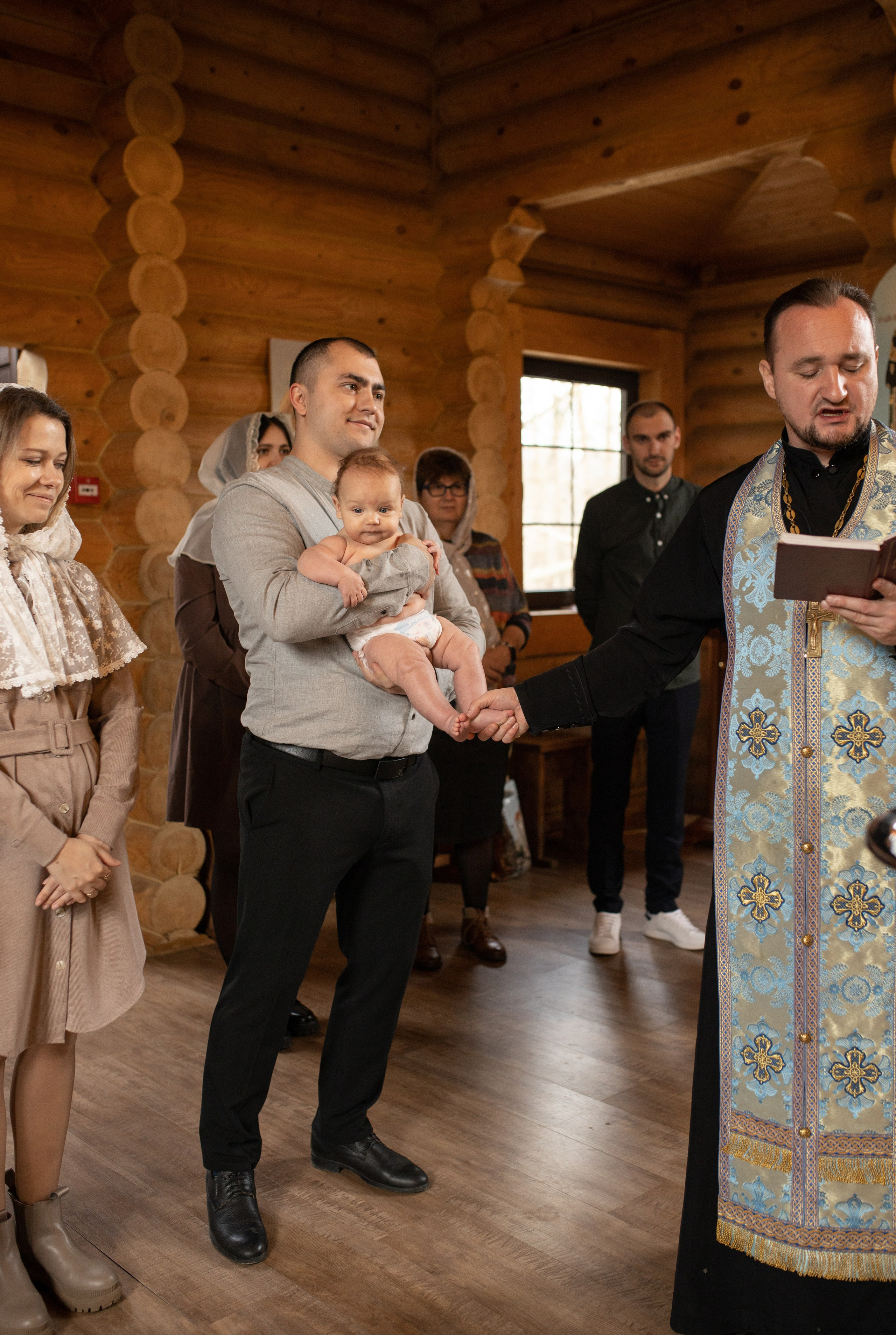 Таинство крещения Марка. Фотограф в Железнодорожном и Балашихе