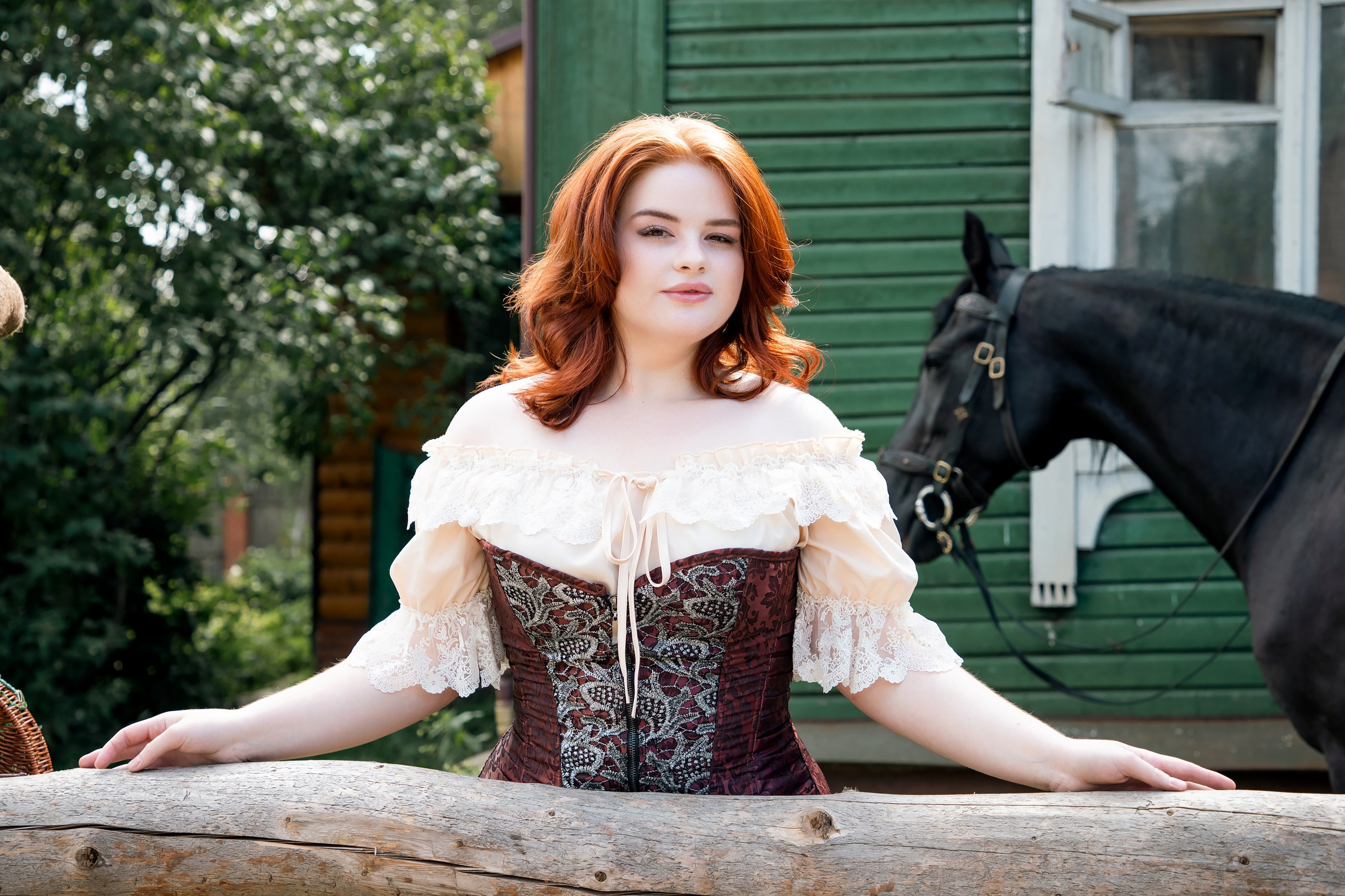 Фотосессия с лошадкой Пенкой