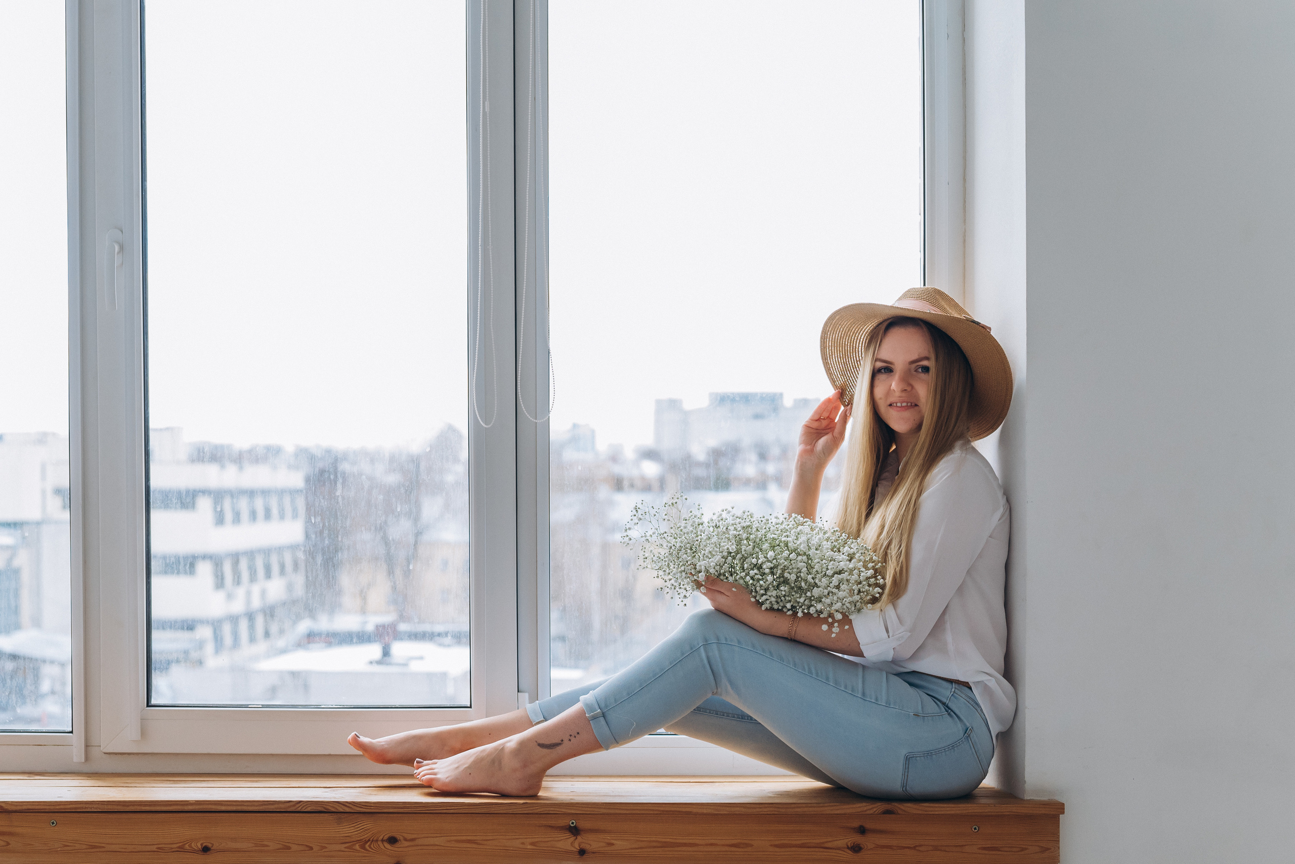 Фотосессия с цветами. Ната. Семейный фотограф в Минске Дарья Дреко