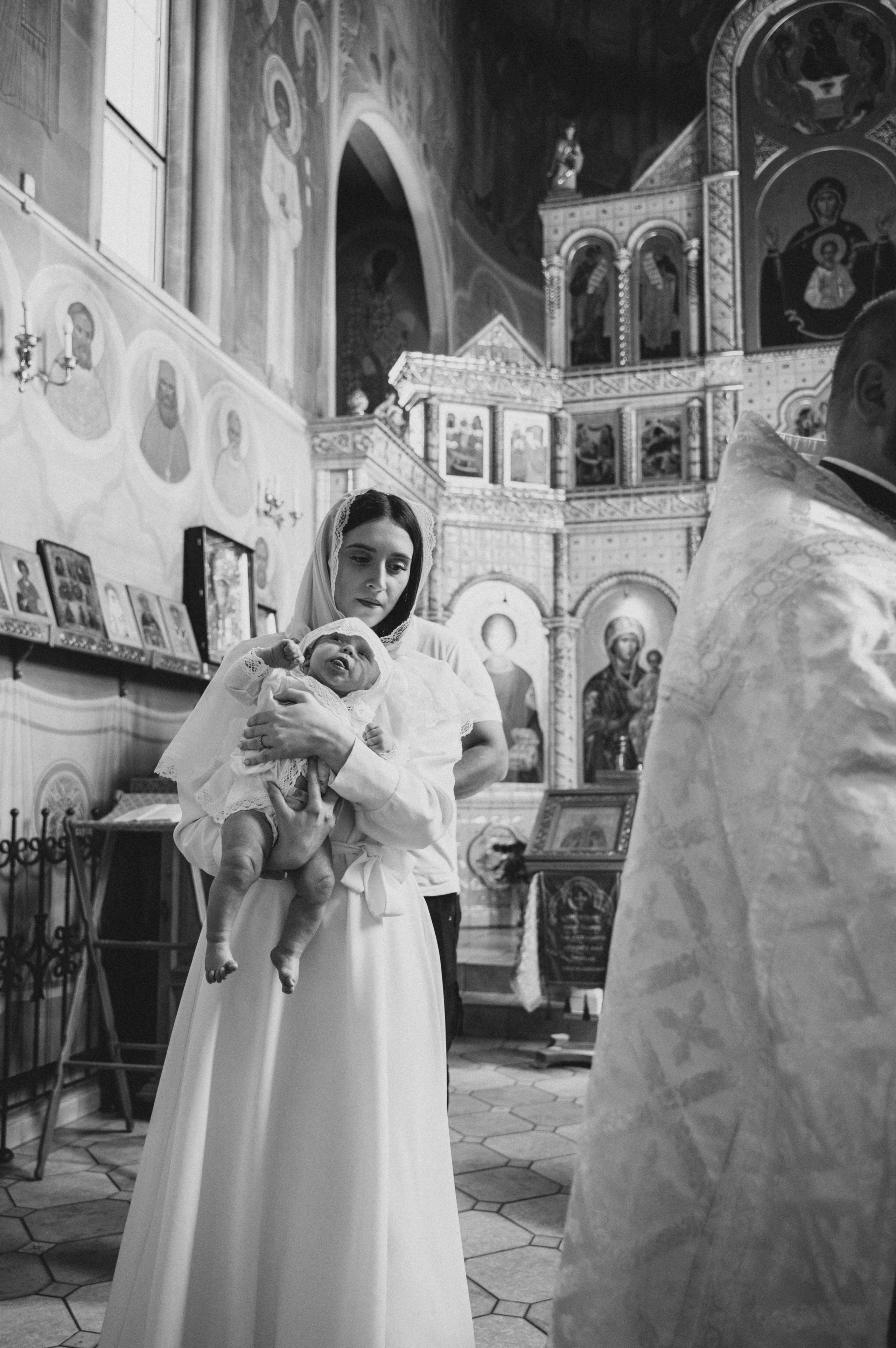 Крещение Арсения (Дом Милосердия). Семейный фотограф в Минске Дарья Дреко