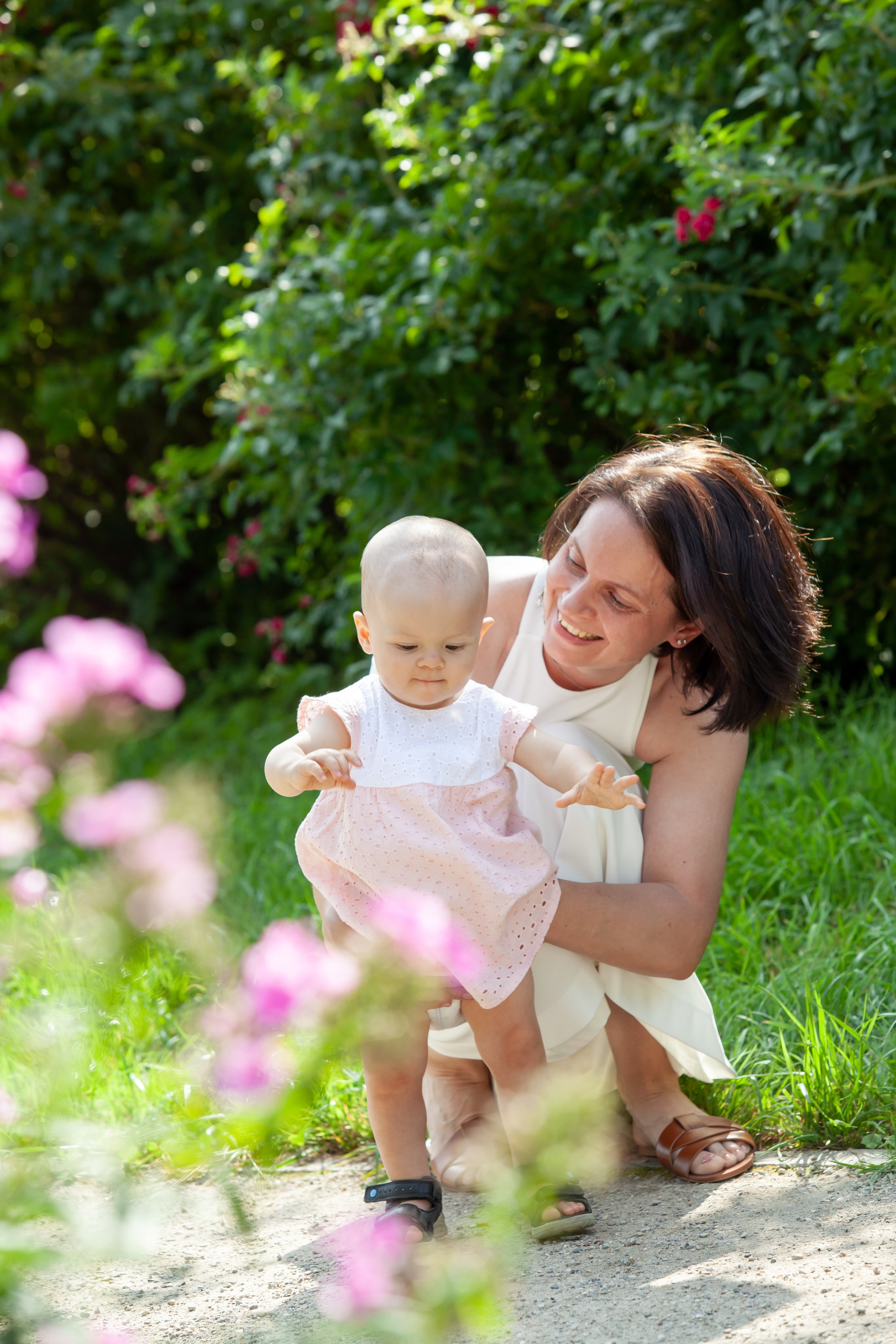 Семейная фотосессия в парке. Фотографы в Москве Светлана Устинова и Сергей Грачев