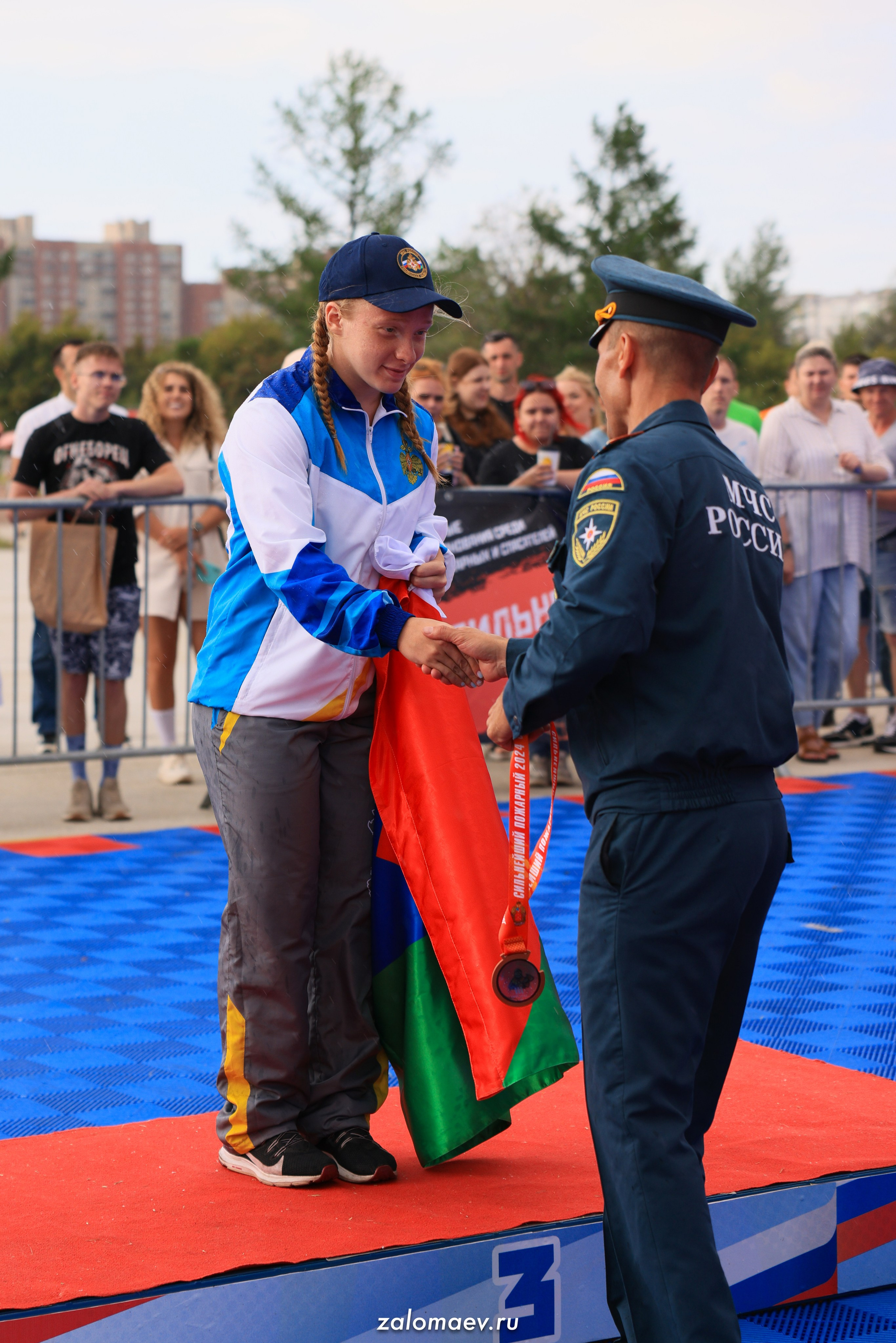 Сильнейший пожарный. Фотограф Александр Заломаев