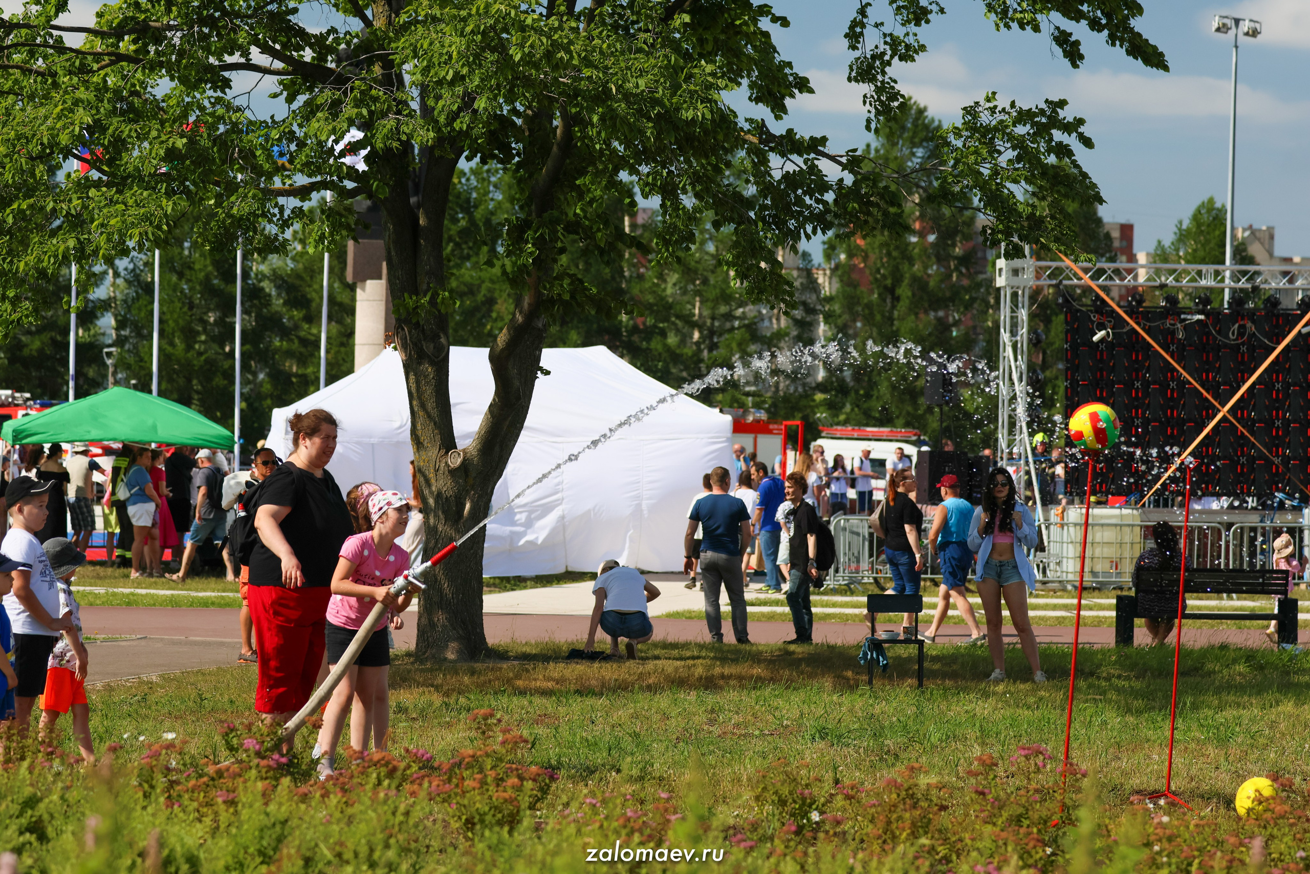 Сильнейший пожарный. Фотограф Александр Заломаев
