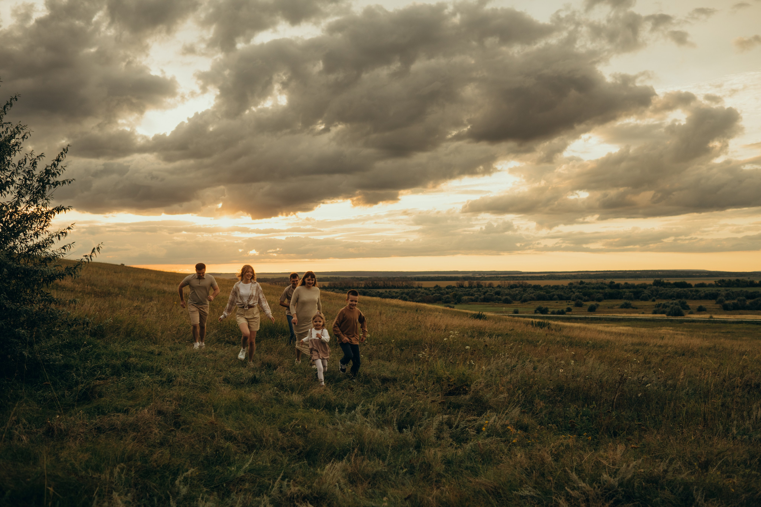 Даша Даня Ксюша Илья Саша и Ева. Свадебный и семейный фотограф в Самаре Головань Наталья