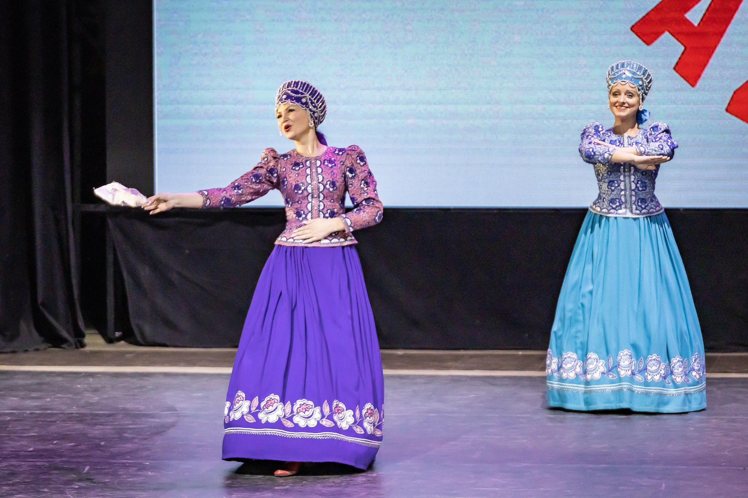 Концерт ансамбля народного такца «Раззадоры». Фотограф Владимир Охрименко