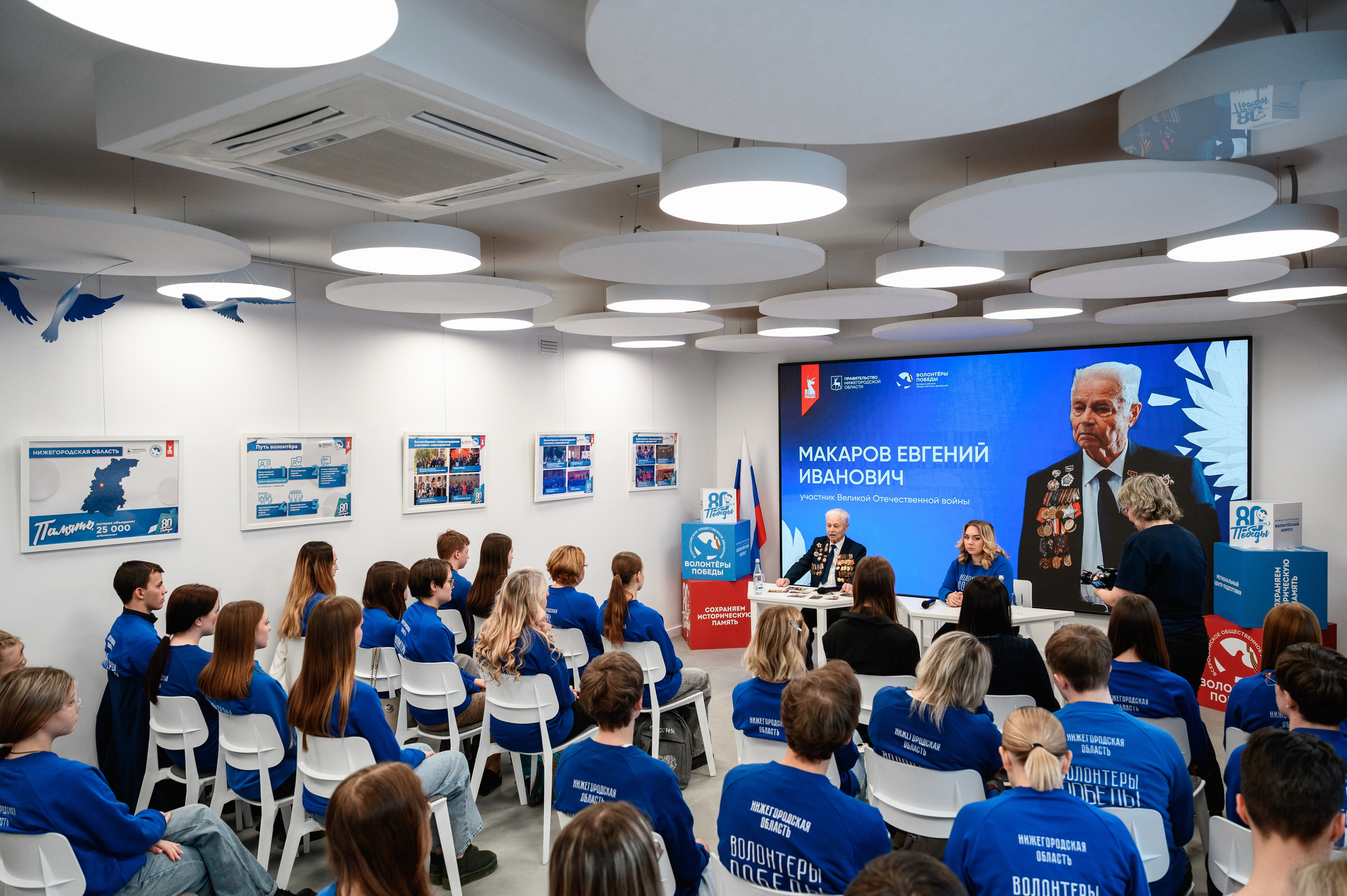 Встреча с ветераном. Фотограф Захваткин Роман