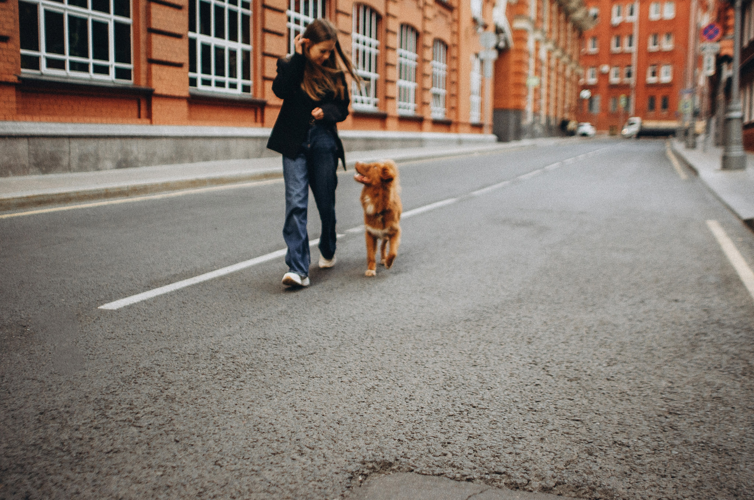 Алина и Бис. Фотограф-анималист Богданова Полина