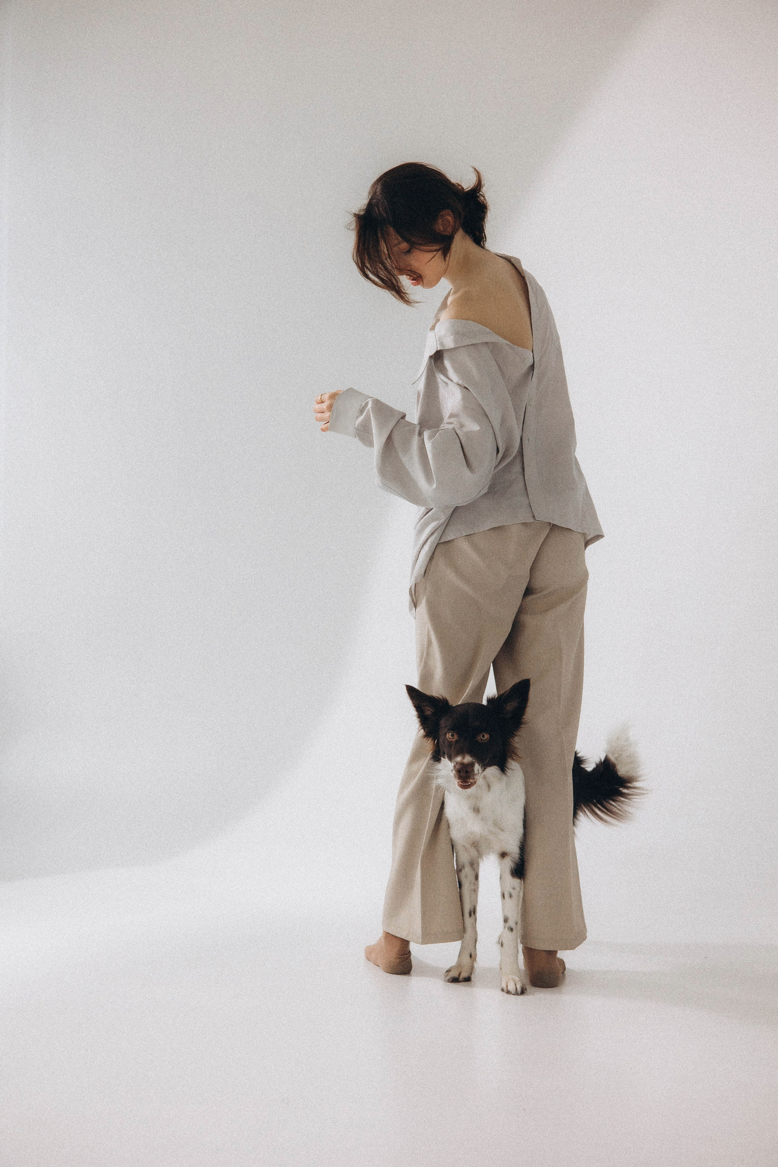 Алена и Гвендолин. Фотограф-анималист Богданова Полина