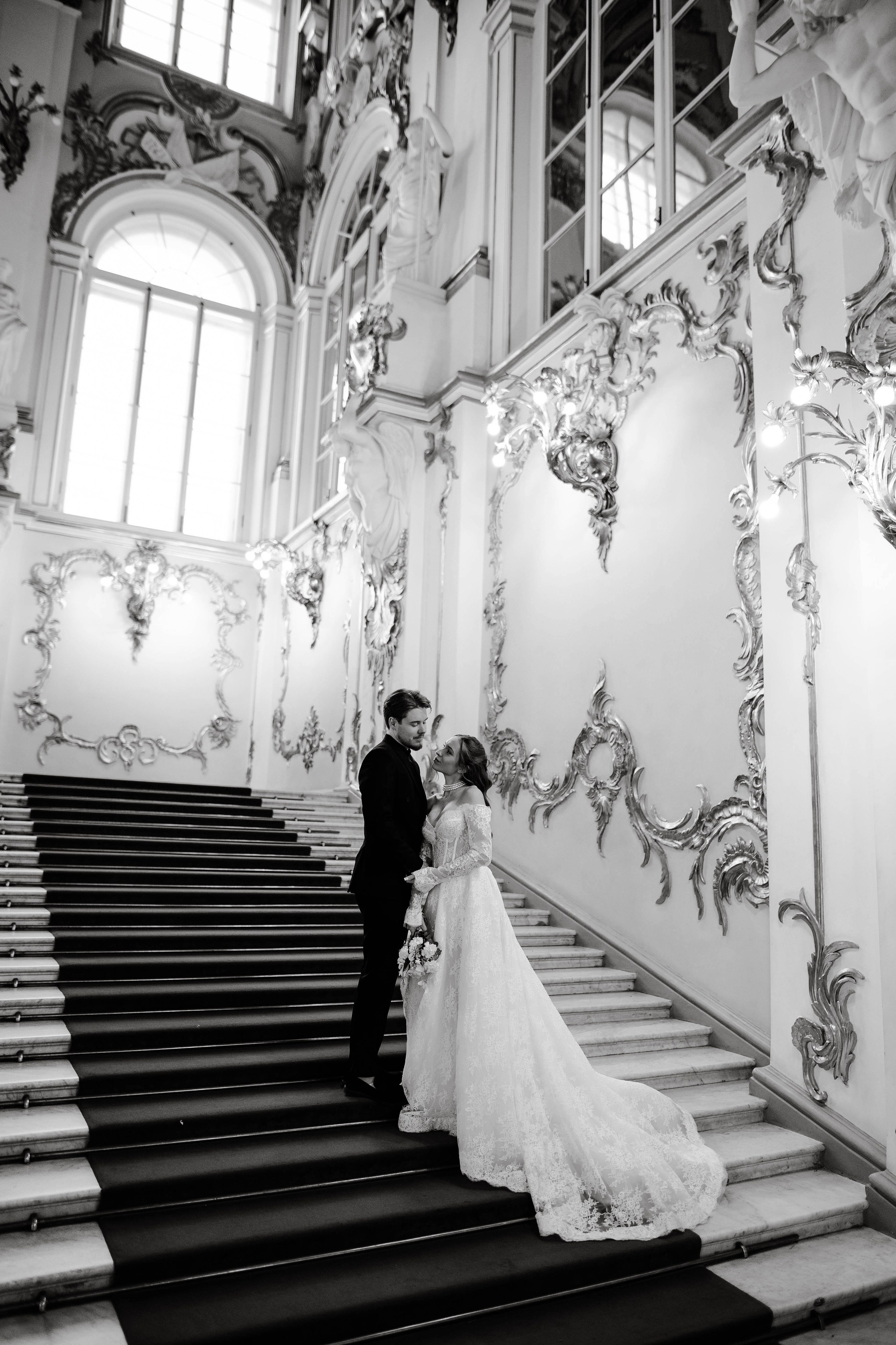 Ольга и Глеб / Эрмитаж. Фотограф Veronika Potaseva