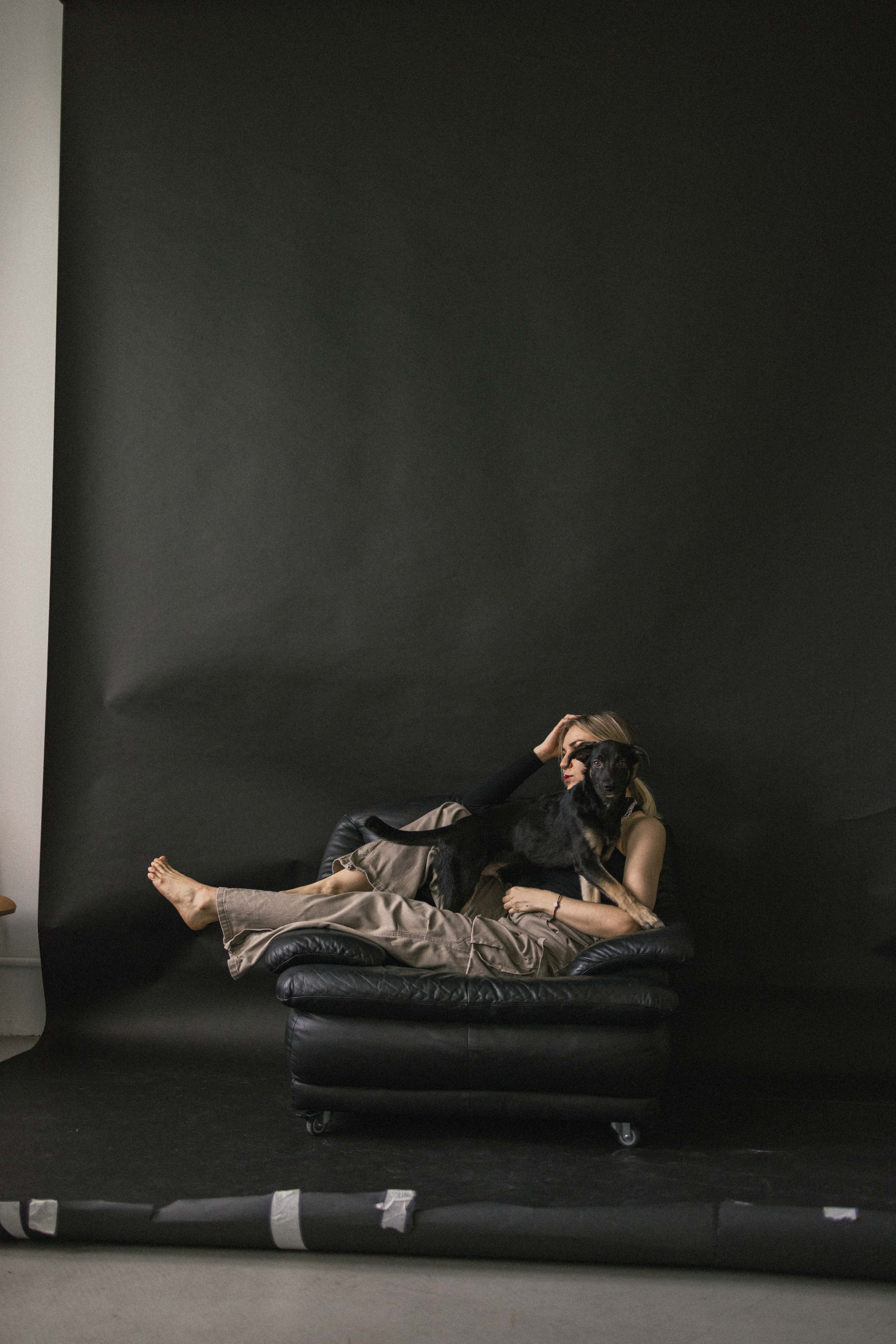 Крис и Тэдди. Фотограф-анималист в Москве Лера Черноног