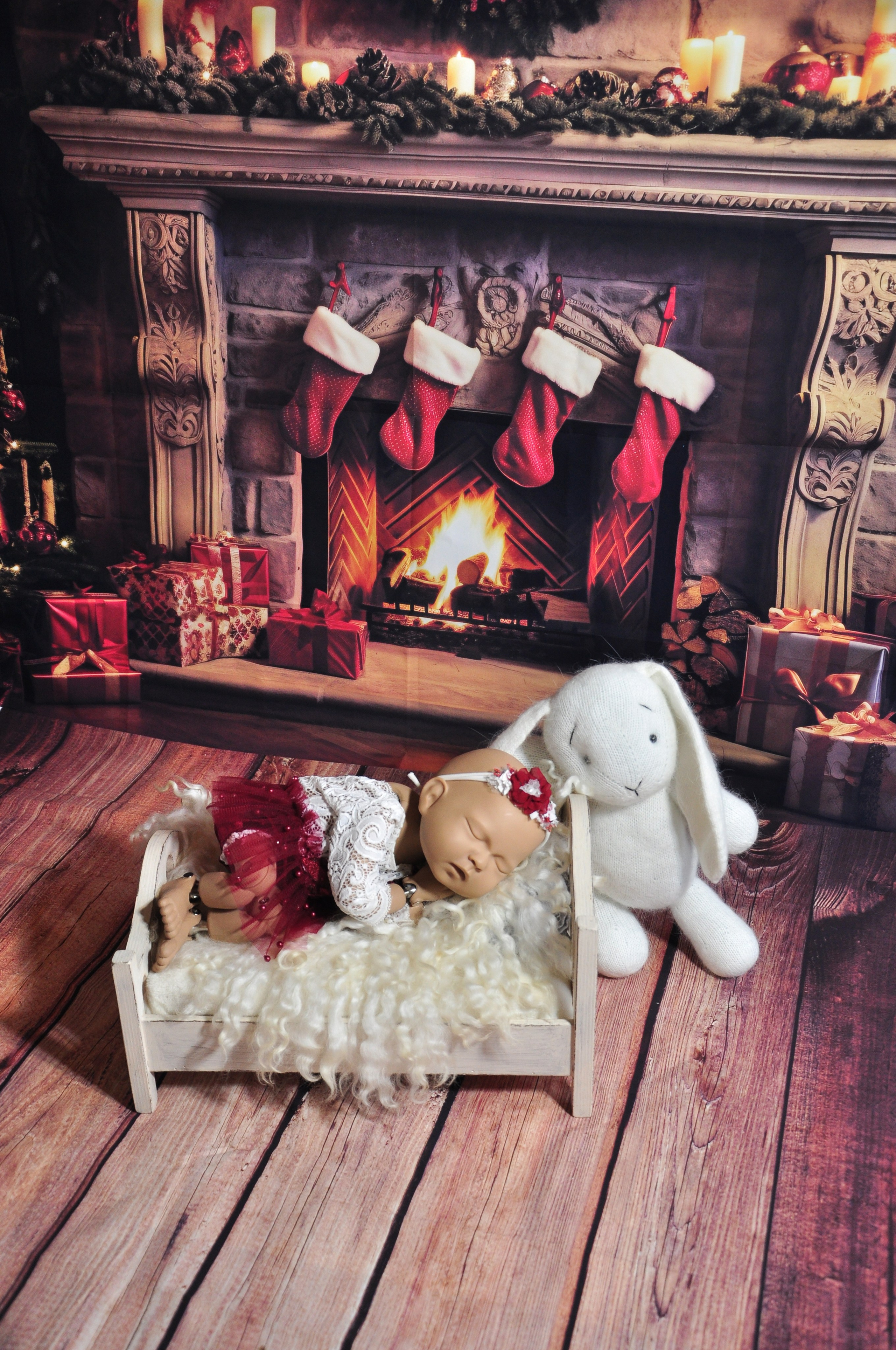 Новогодние образы. Newborn42.ru Фотограф новорожденных  г. Кемерово Агафонова Жанна