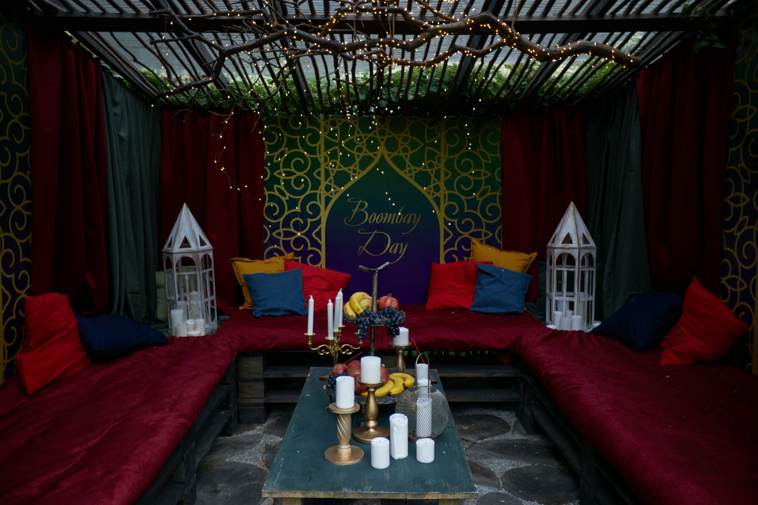 Boombay Day. Rich Event Decor