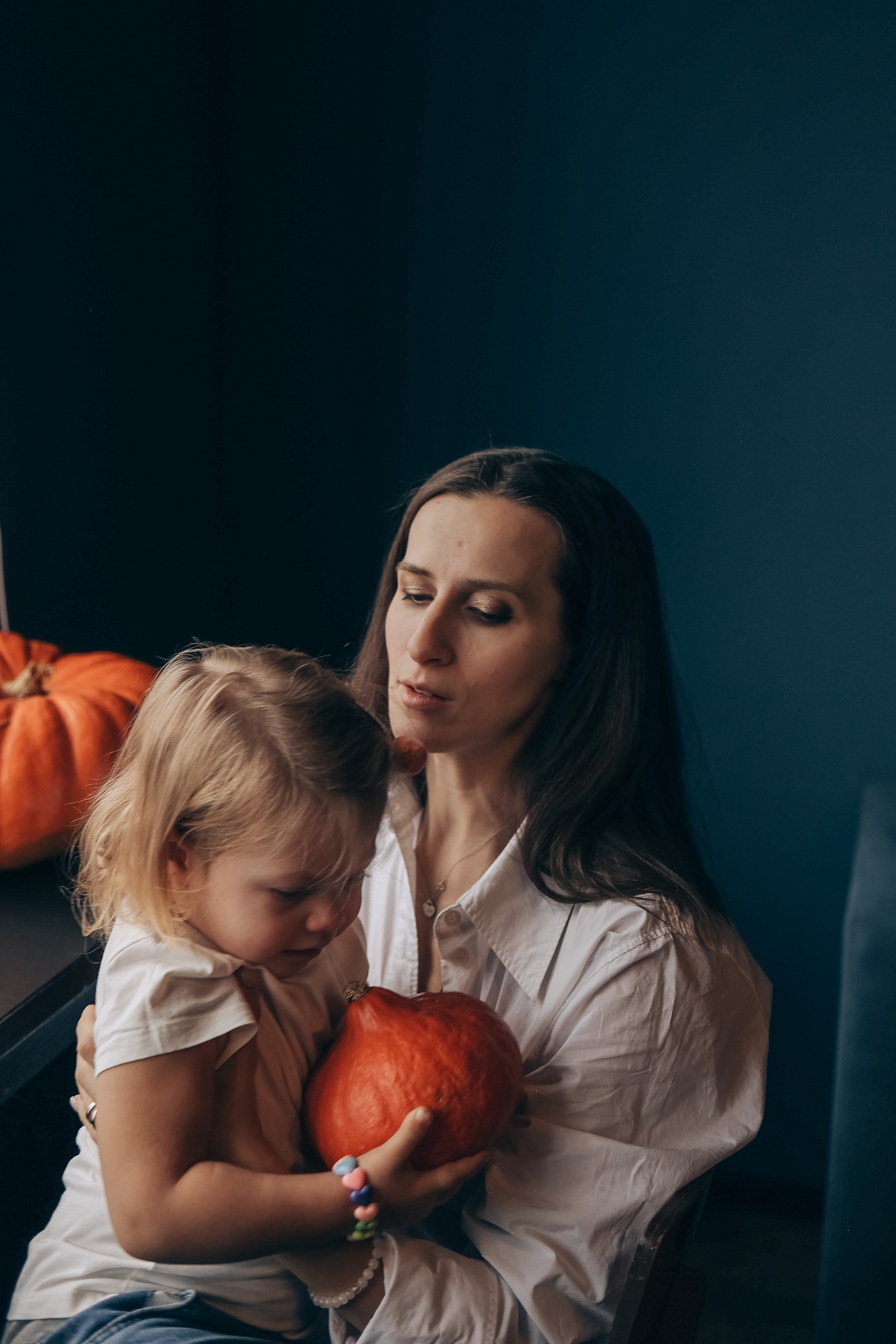 Осень в студии. Фотограф Алена Малинина в Санкт-Петербурге Пушкин Питер СПб Семейные и детские фотосессии