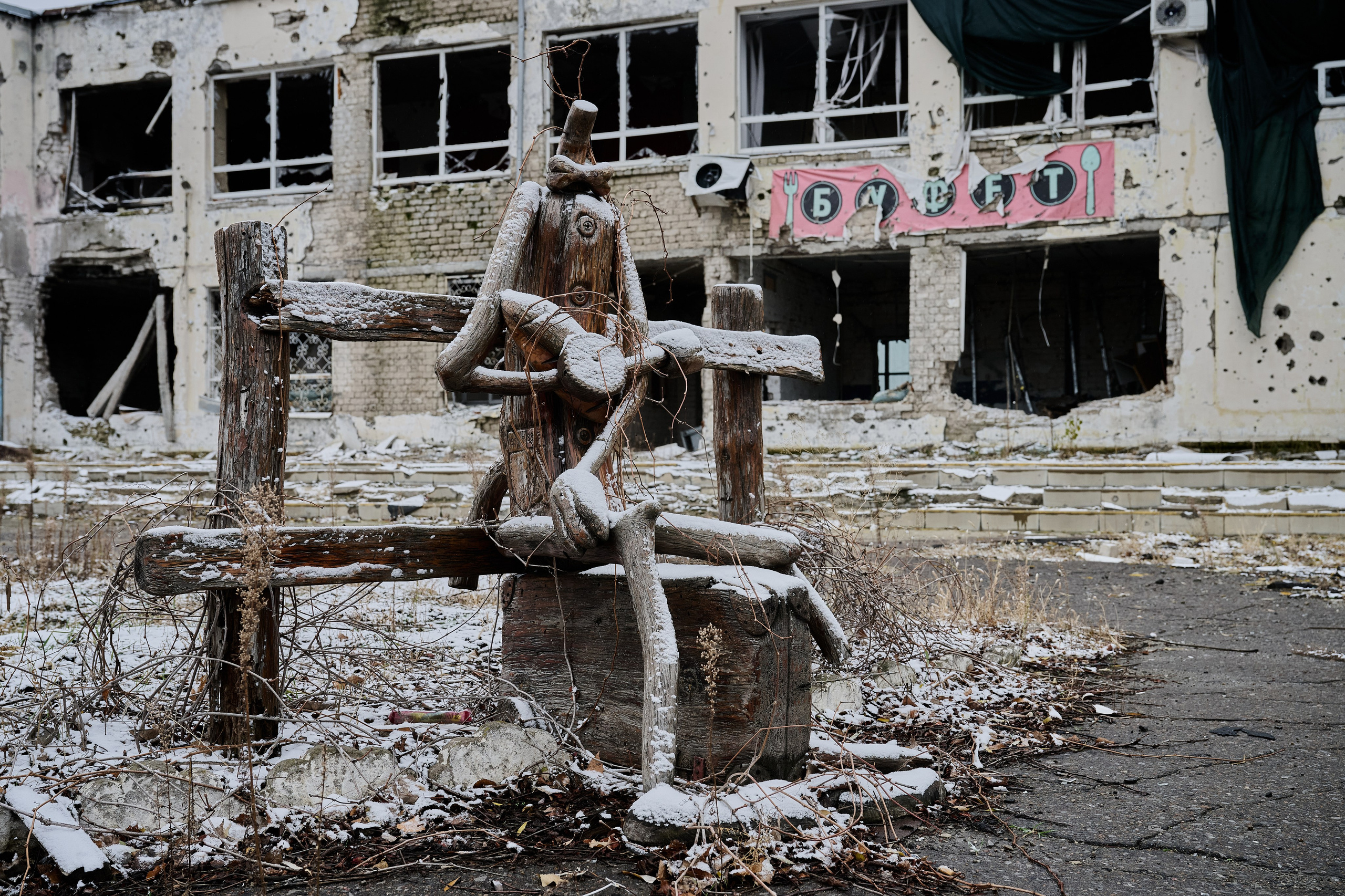 Северодонецк (Луганская область). Декабрь 2024. Фотограф Роман Адлер