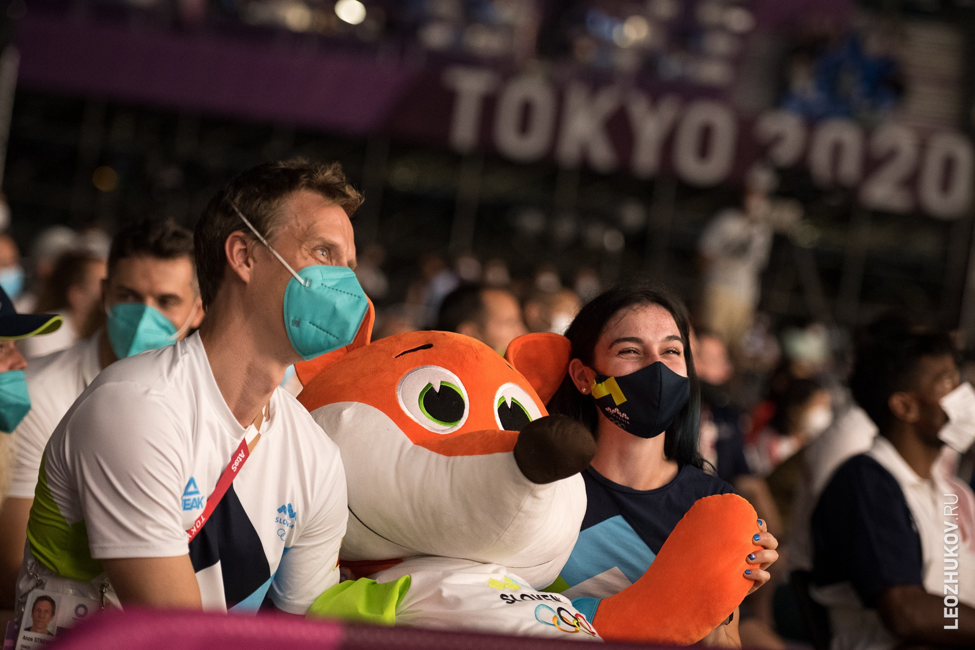 Tokyo-2020 Olympic games. Sports photographer Leonid Zhukov