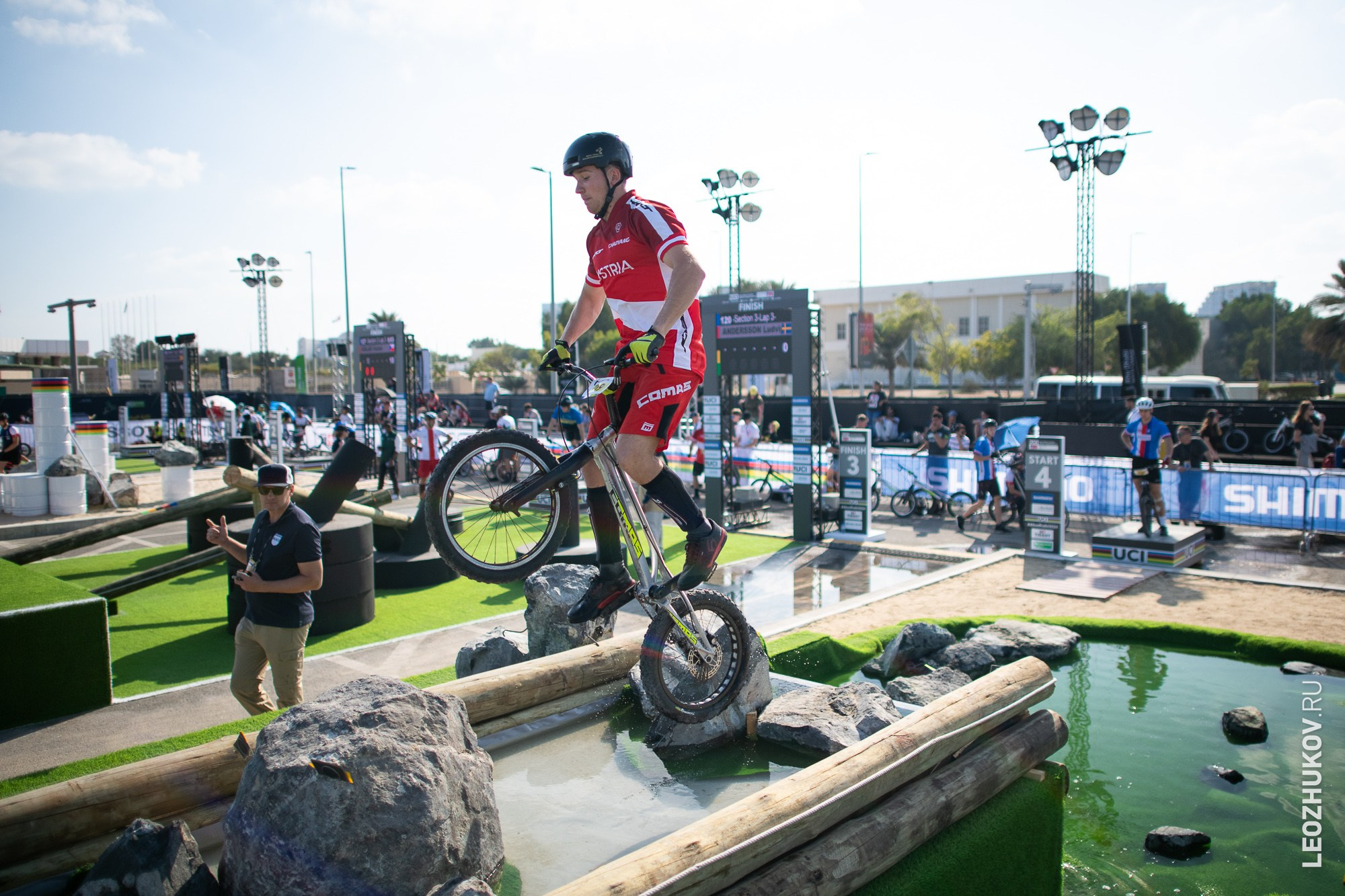 UCI Trials World Champs 2024 — день 3. Спортивный фотограф Леонид Жуков