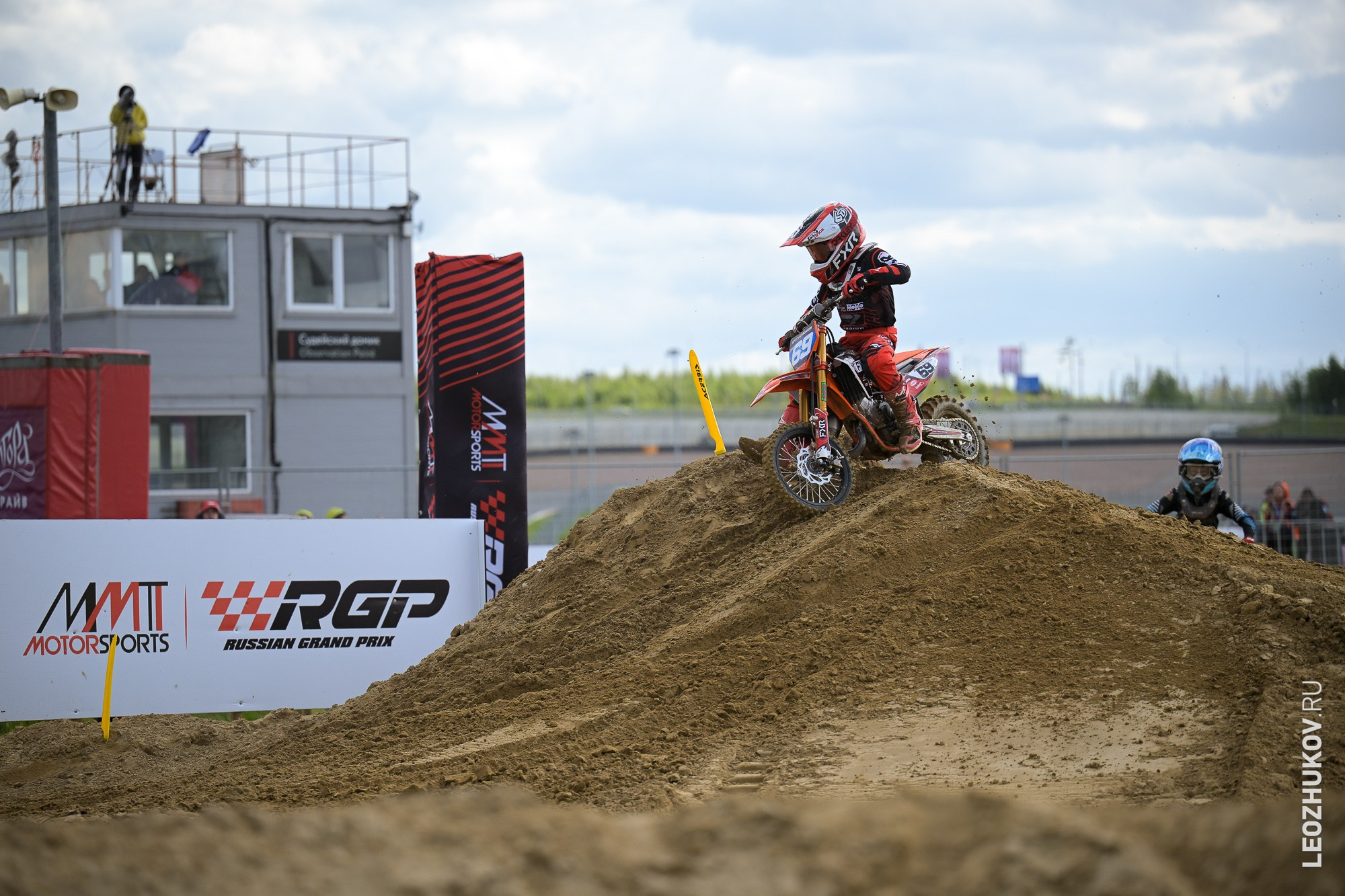 1 round of ММТ RGP russian motocross championships. Sports photographer Leonid Zhukov