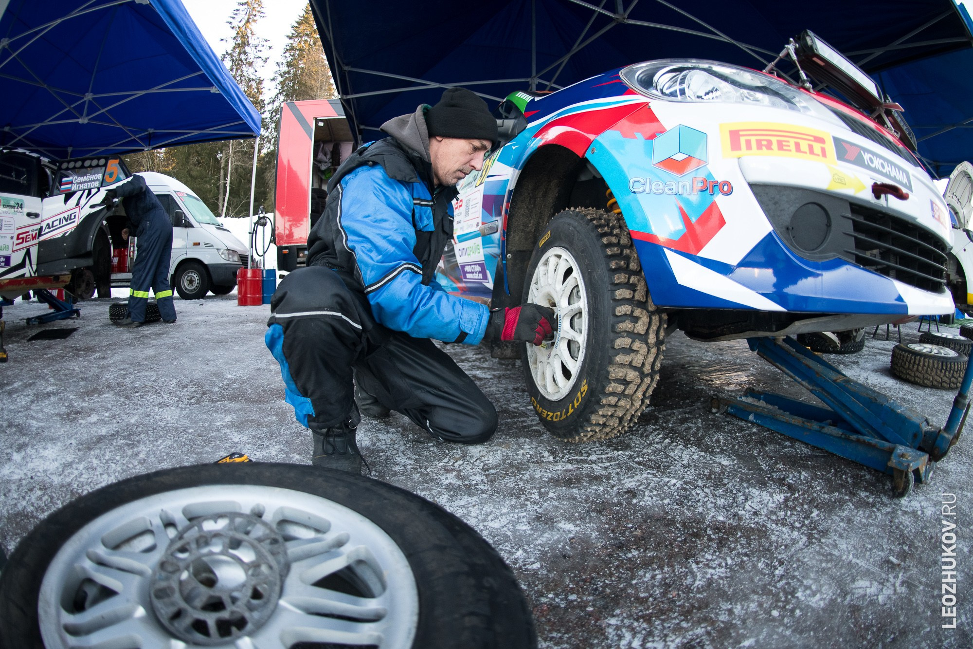 Rally Karelia 2024. Sports photographer Leonid Zhukov