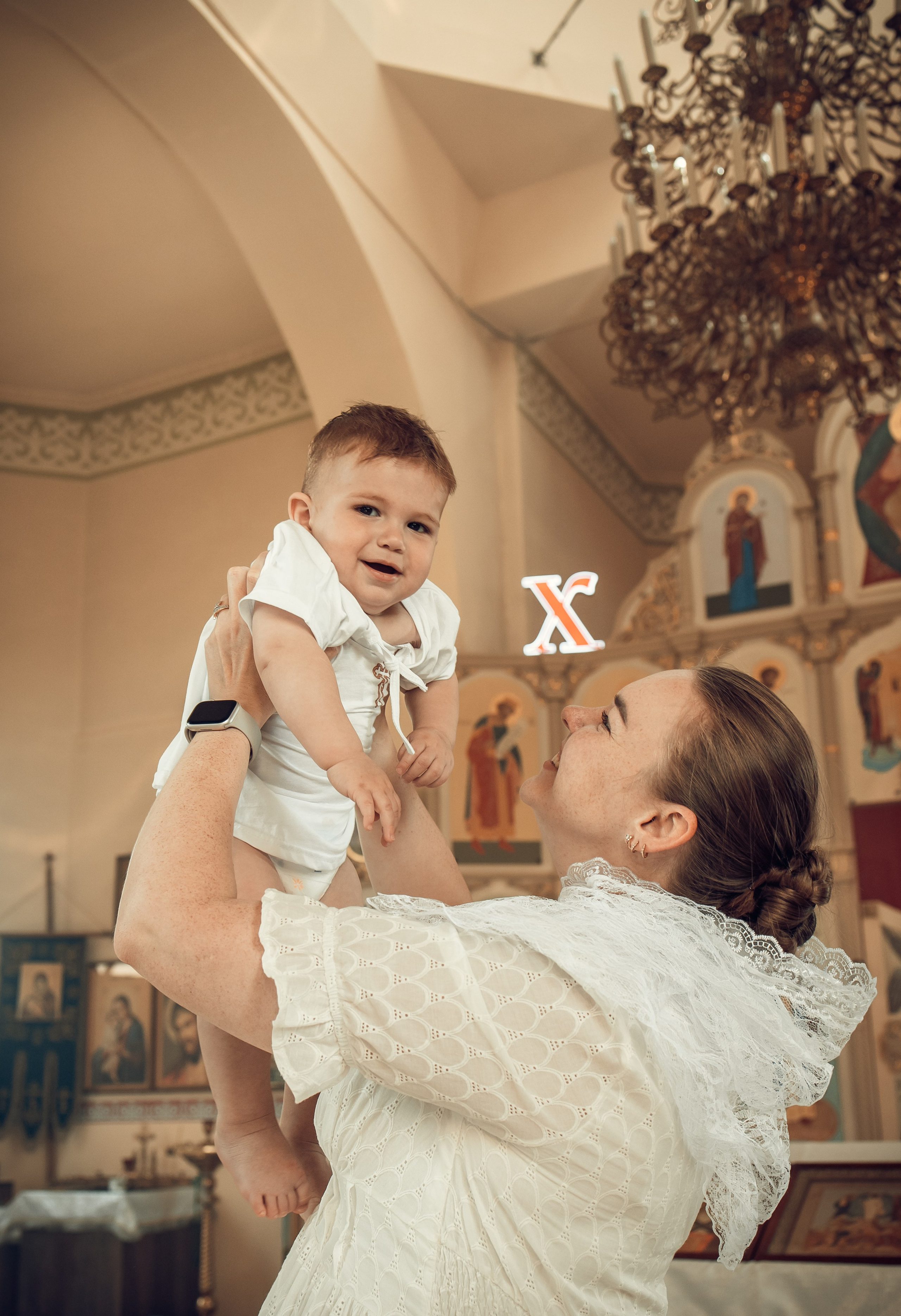 Крещение Тимофея. Храм святителя Николая Мир Ликийских Чудотворца. Свадебный фотограф Краснодар Инна Кириенко
