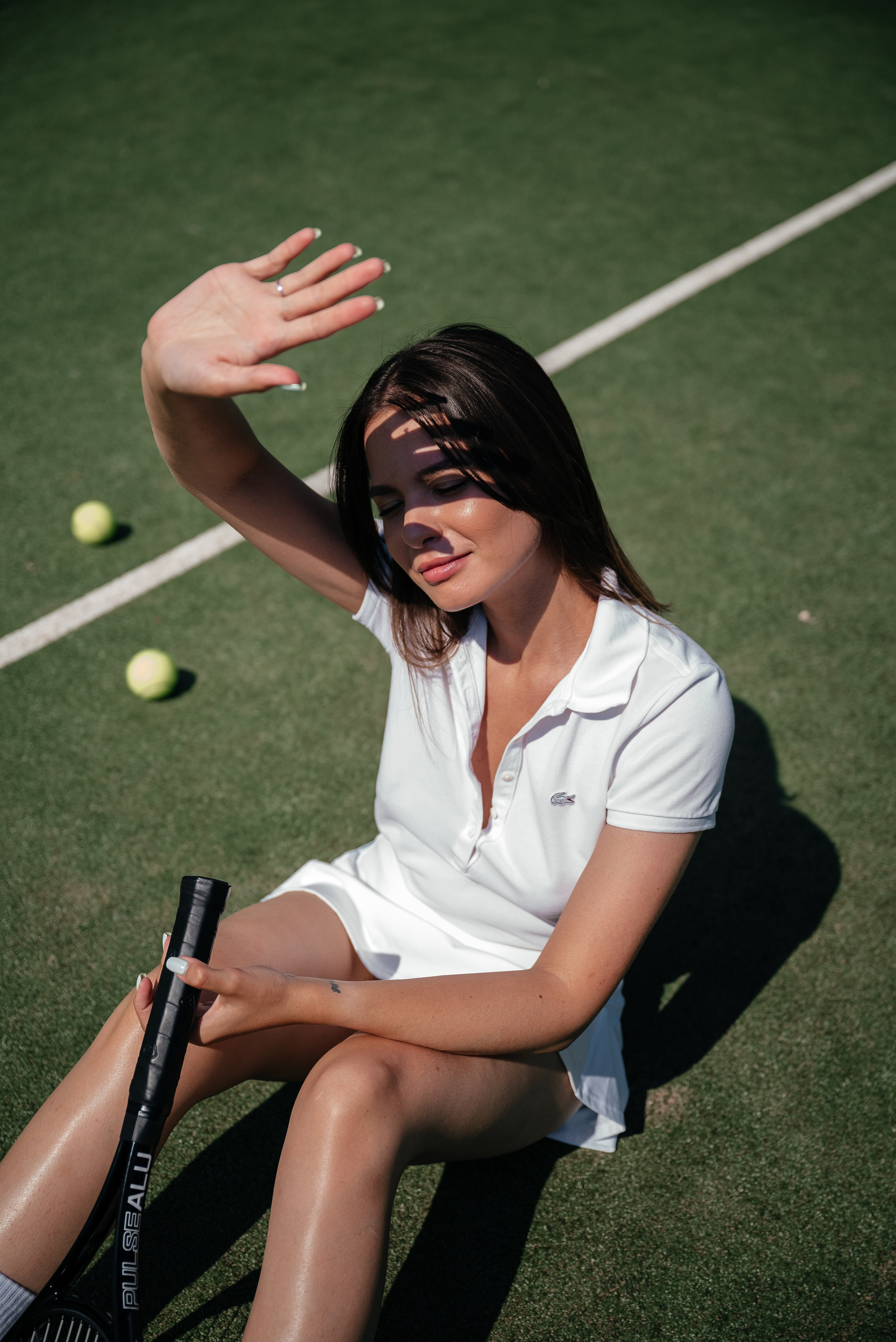 Теннисный корт. Анна Лобанова | фотограф