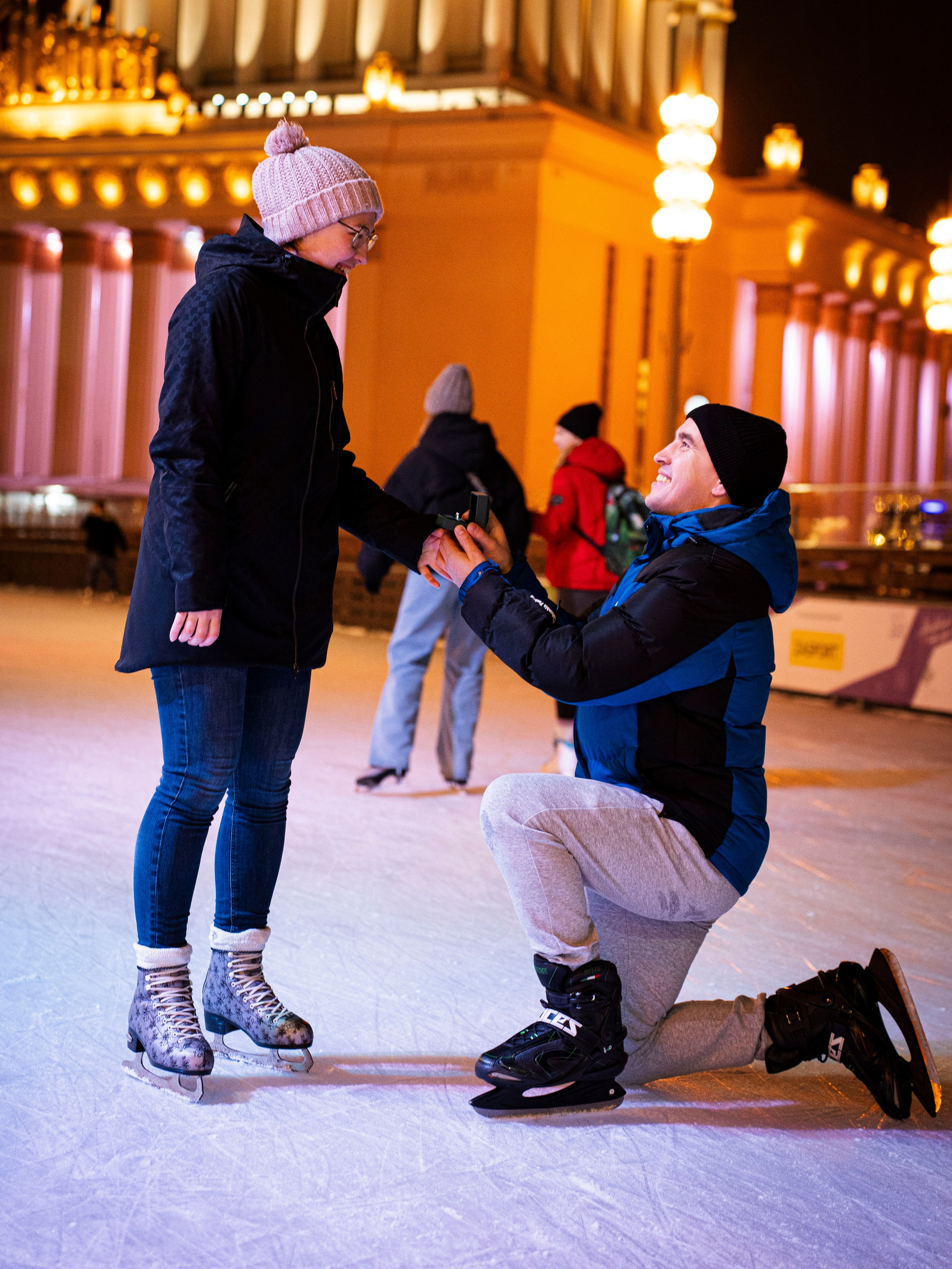 Love & Ice. Портретный фотограф Москва Белогорцев Сергей