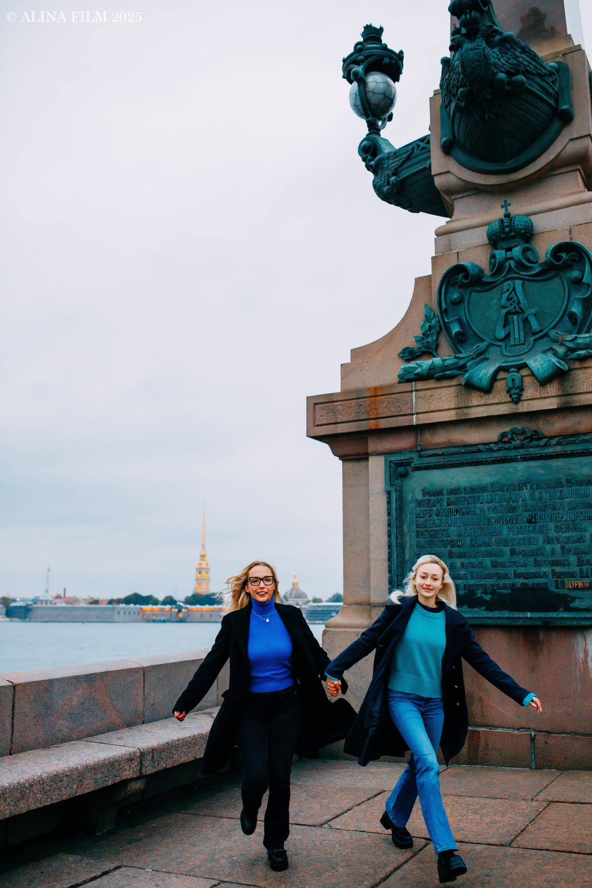 Приключение итальянок в России. Фотограф в Санкт-Петербурге Alina Film