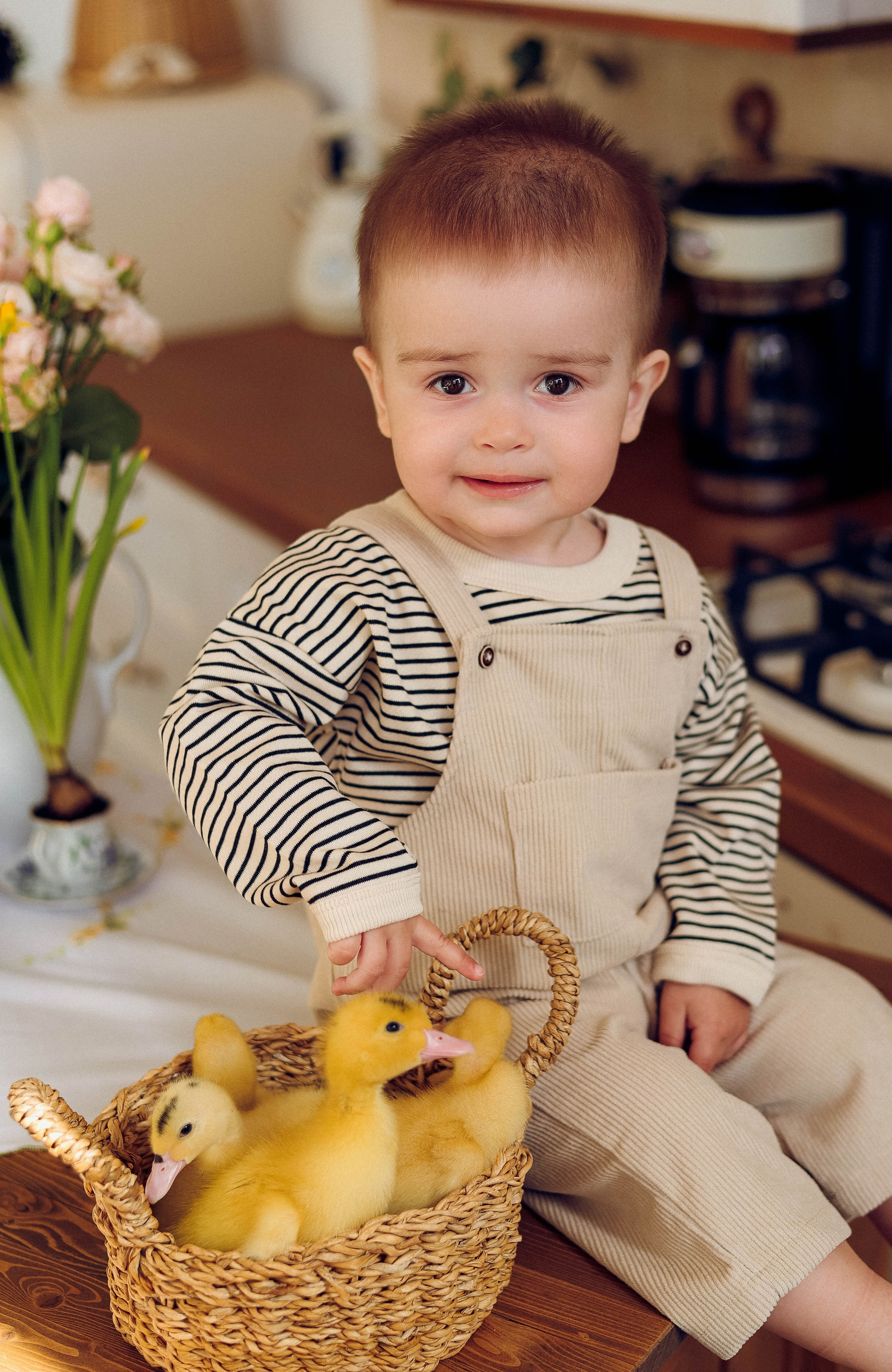 Миша и утята. Фотограф Анна Бурлакова