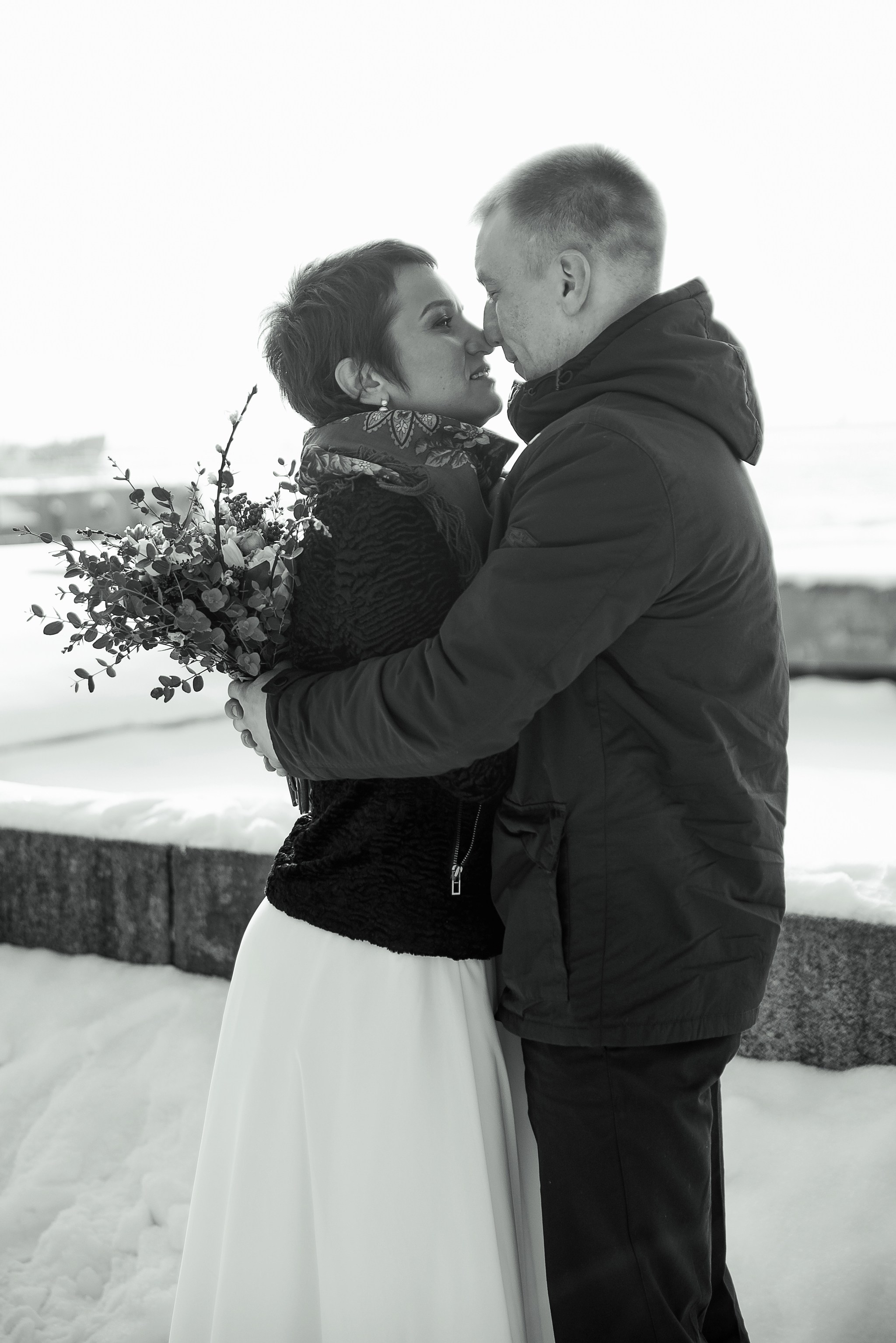 Зимняя свадьба. Свадебный и семейный фотограф из Санкт-Петербурга Климов Анатолий