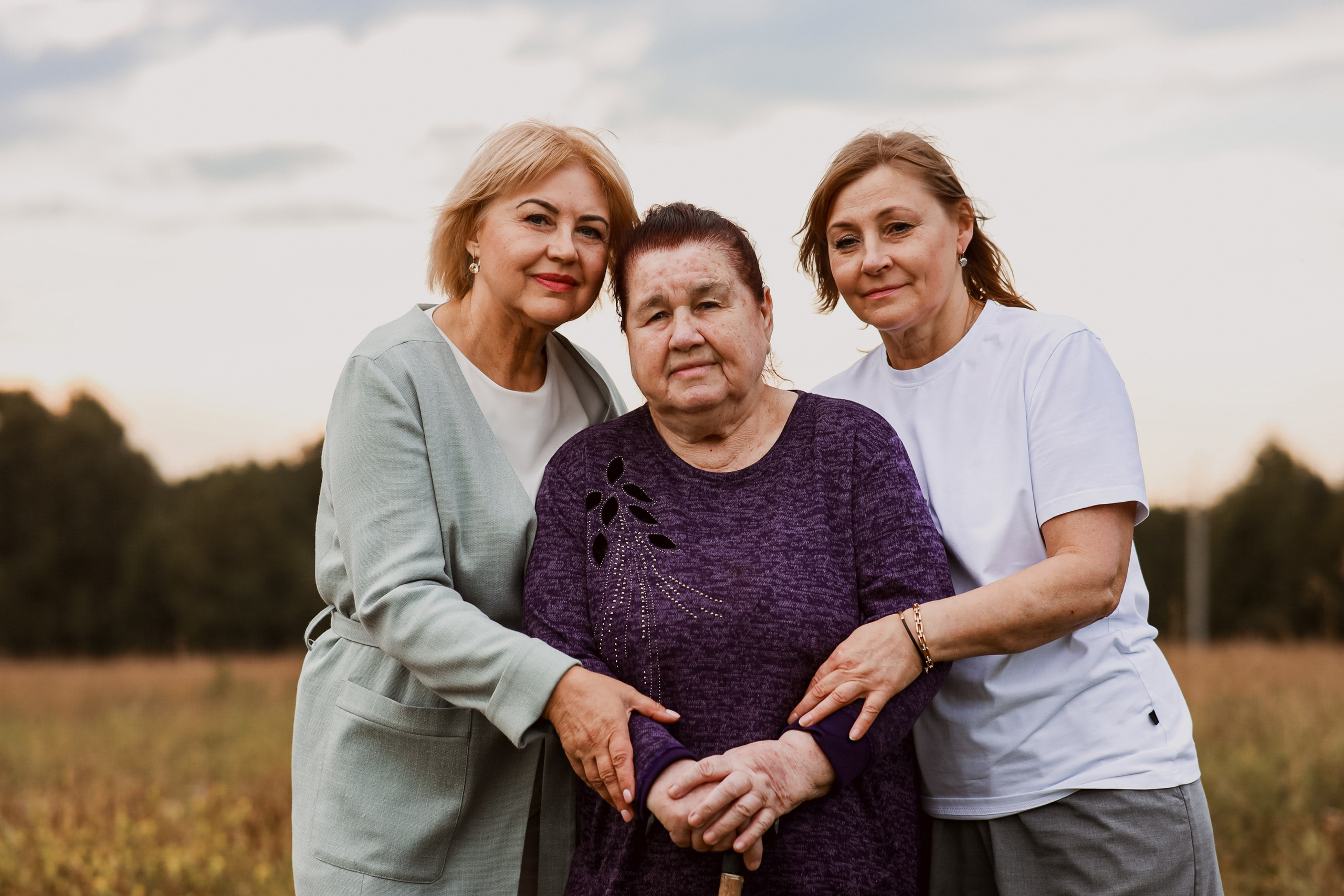 Семейная сьемка — 4 поколения